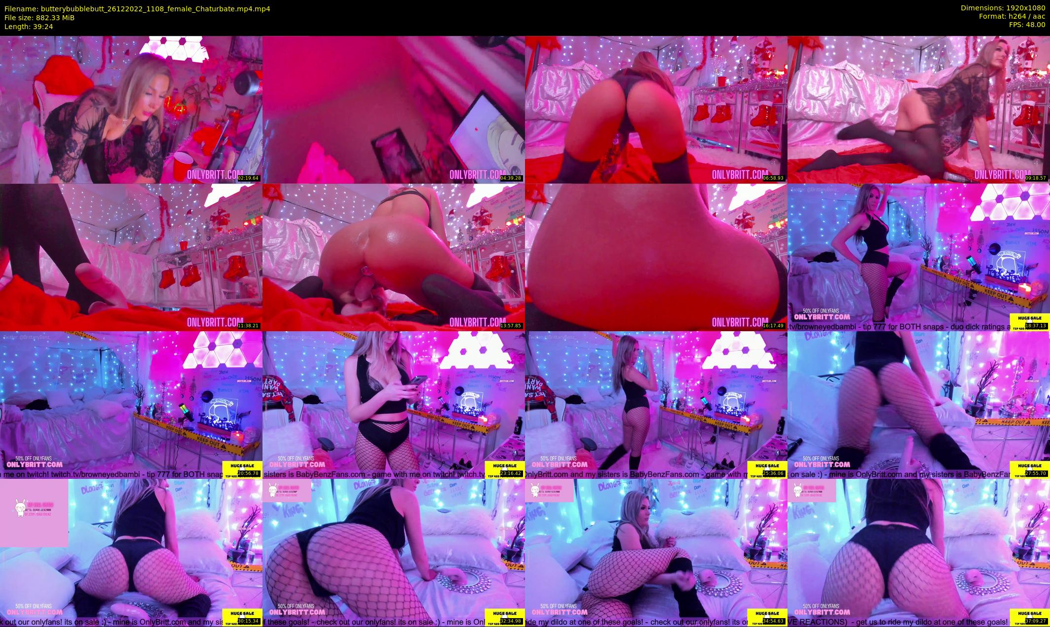 butterybubblebutt — 40 minute Chaturbate couple cam show recording, 1080p, Dec 26, 2022