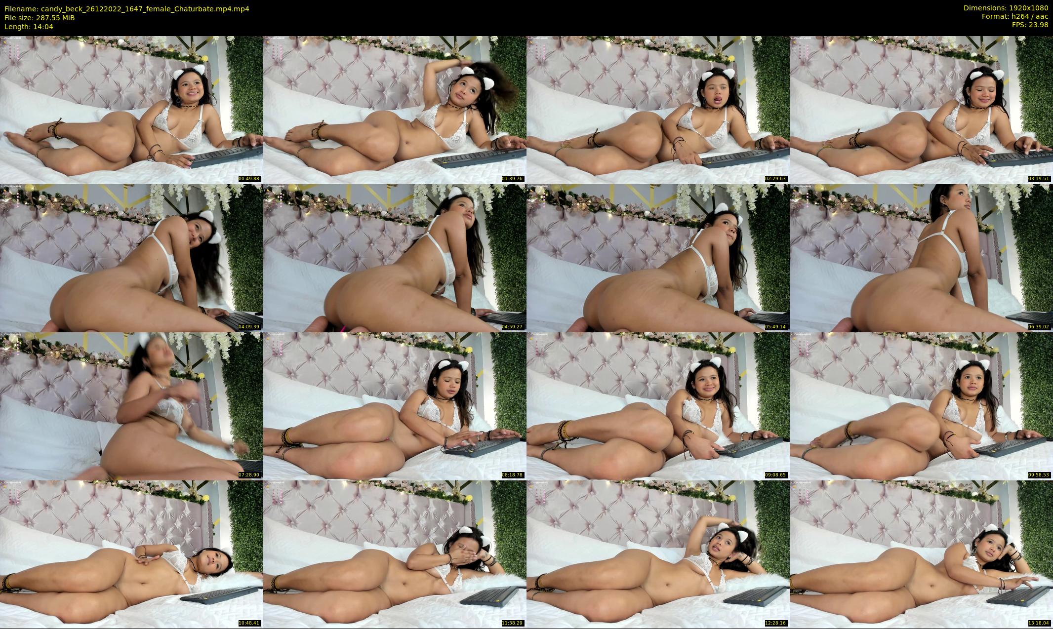 candy_beck — 15 minute Chaturbate female cam show recording, 1080p, Dec 26, 2022