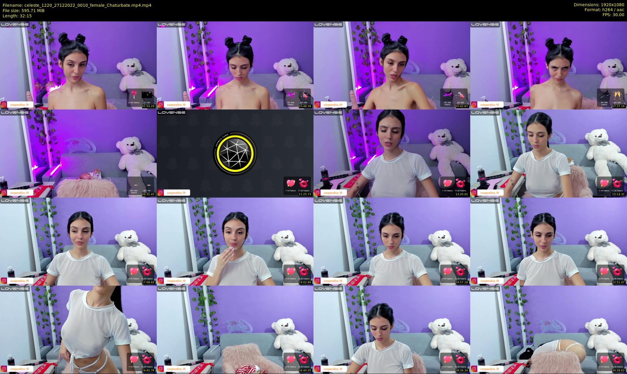 celeste_1220 — 33 minute Chaturbate female cam show recording, 1080p, Dec 27, 2022