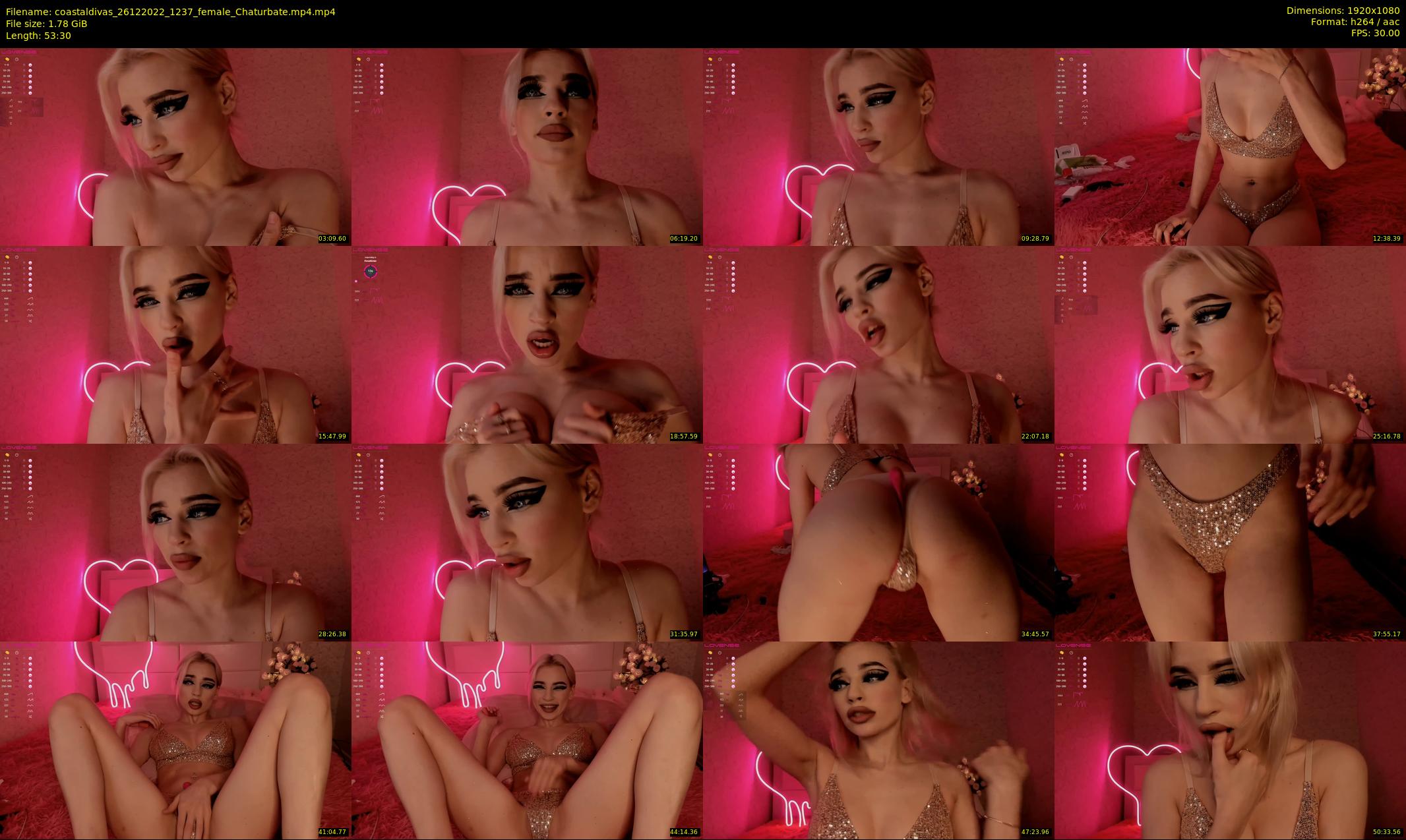 coastaldivas — 54 minute Chaturbate female cam show recording, 1080p, Dec 26, 2022
