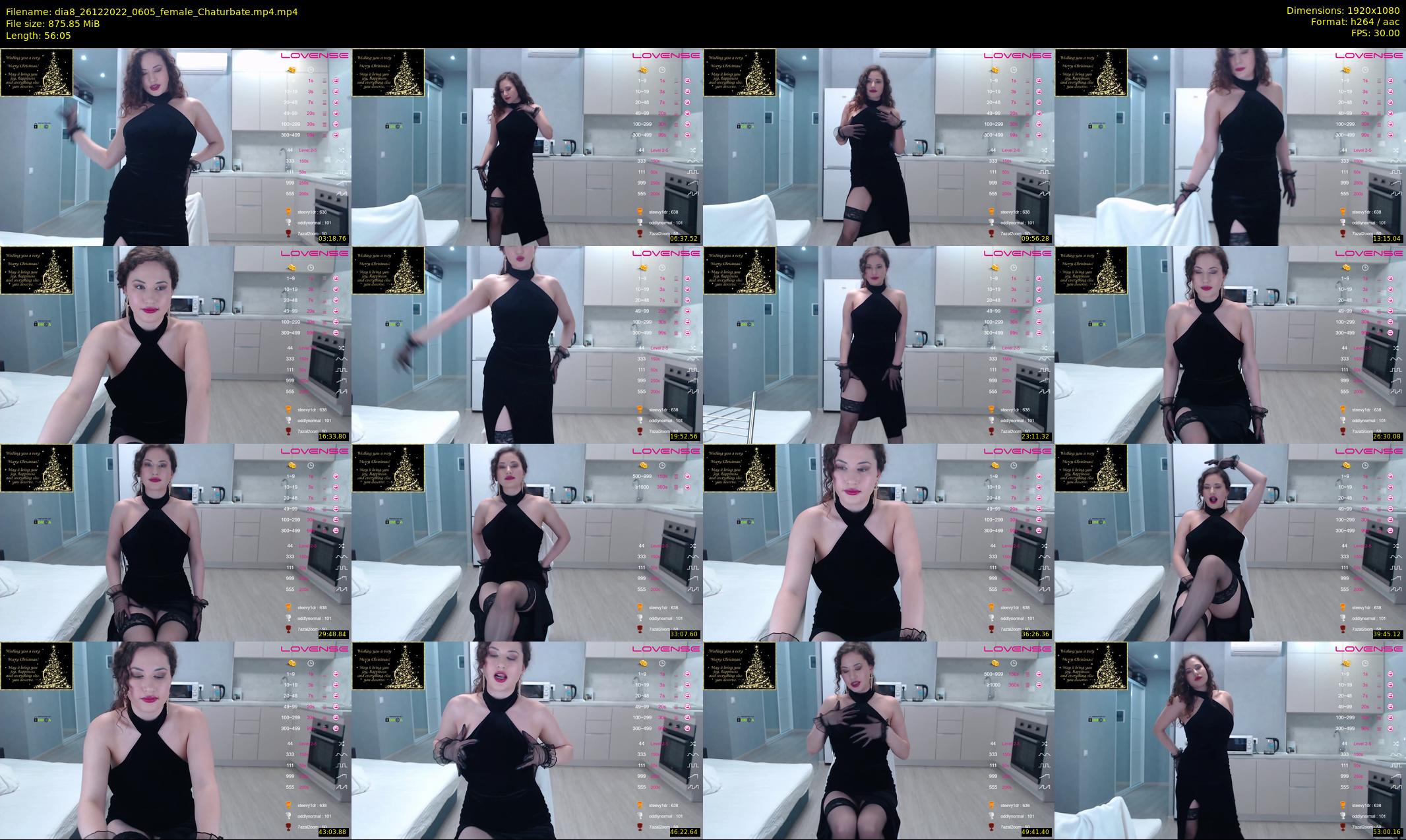 dia8 — 57 minute Chaturbate female cam show recording, 1080p, Dec 26, 2022