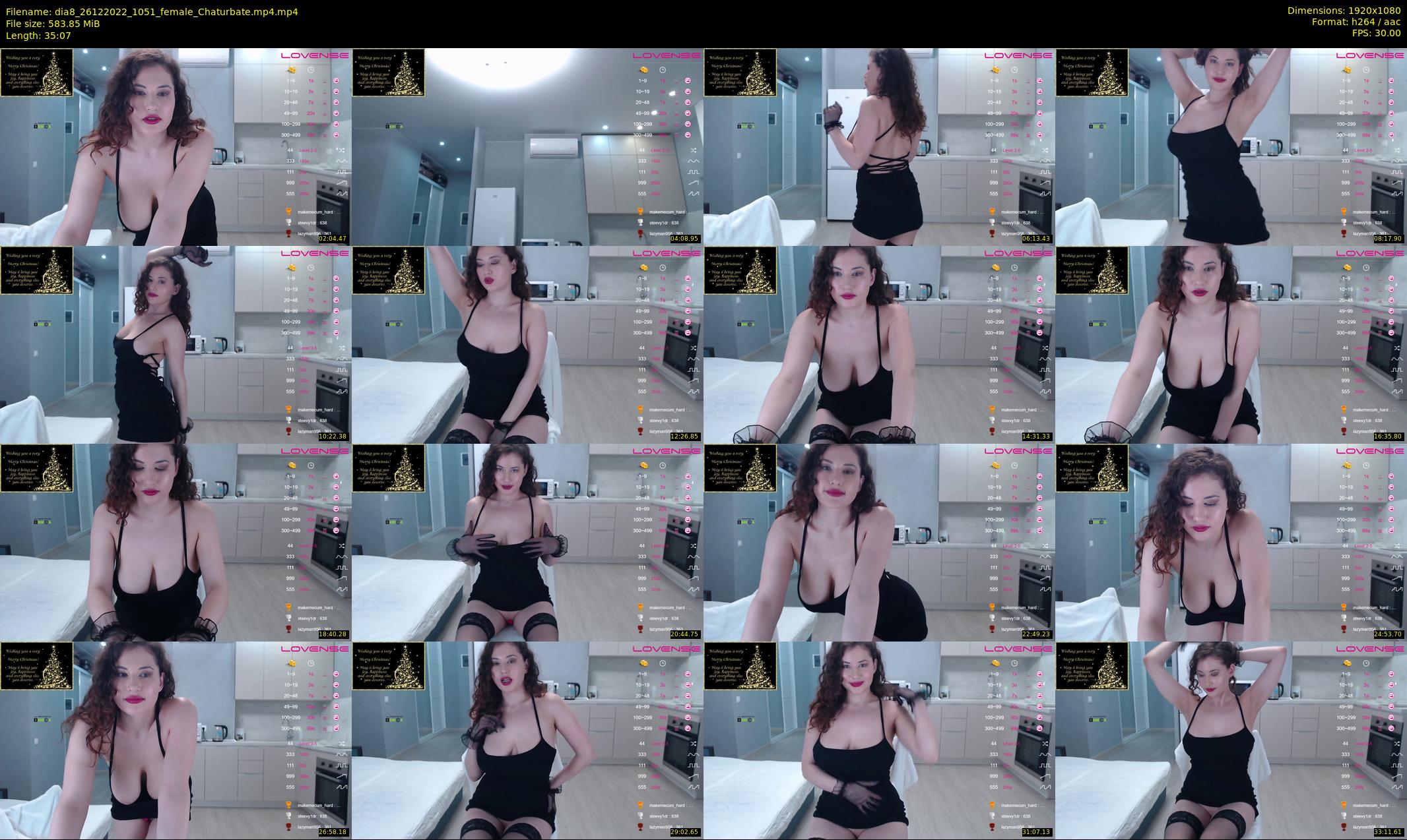 dia8 — 36 minute Chaturbate female cam show recording, 1080p, Dec 26, 2022