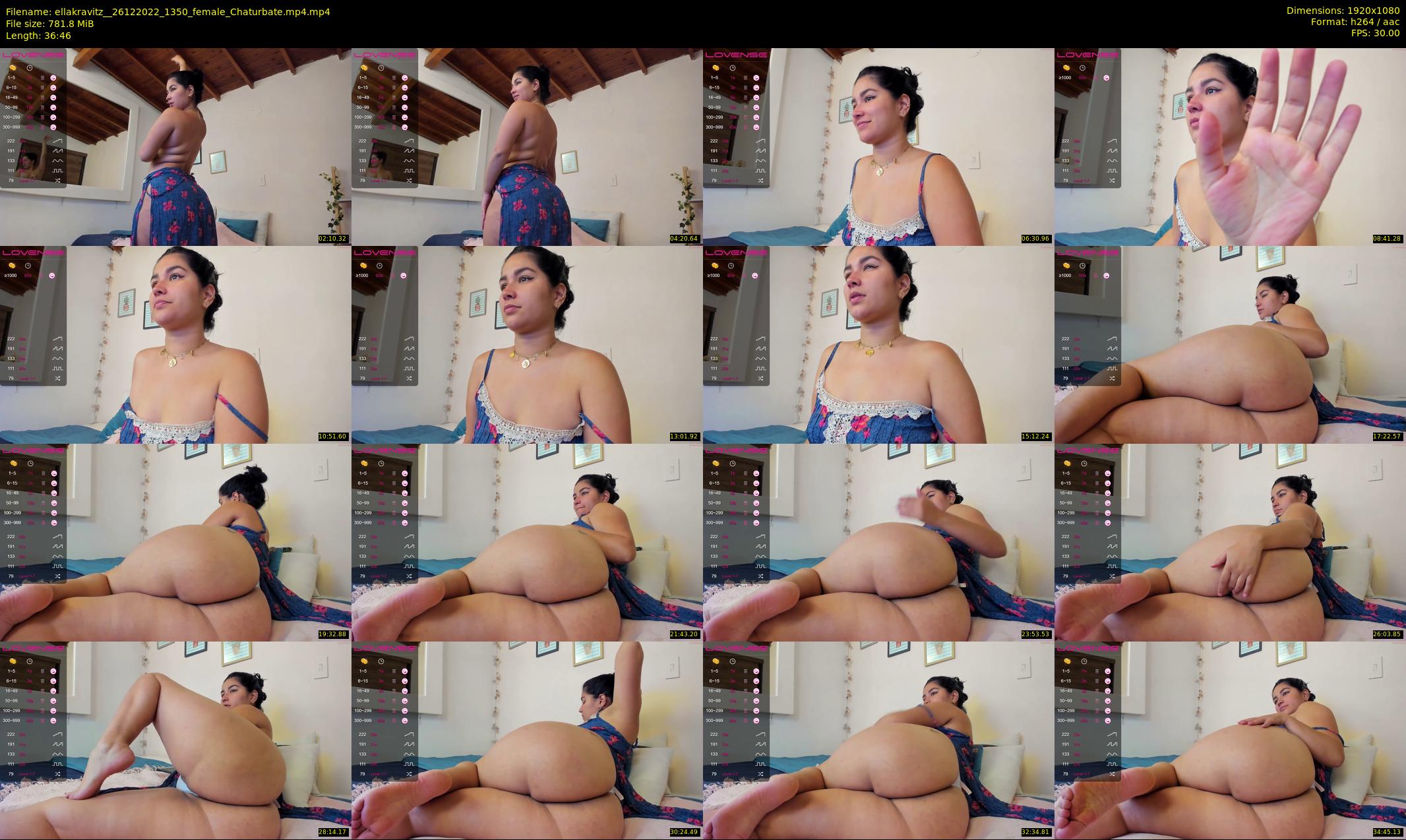 ellakravitz_ — 37 minute Chaturbate female cam show recording, 1080p, Dec 26, 2022