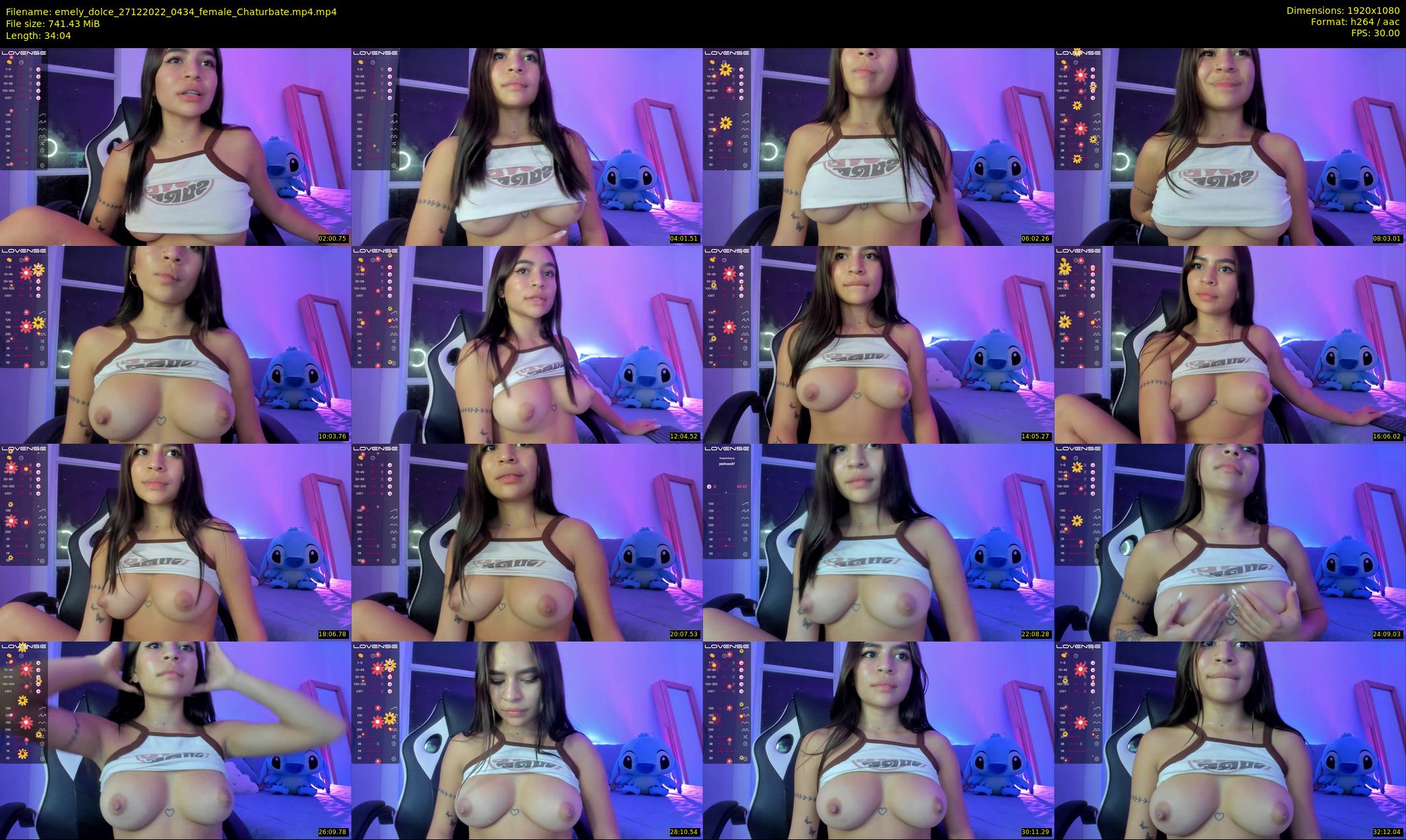 emely_dolce — 35 minute Chaturbate female cam show recording, 1080p, Dec 27, 2022