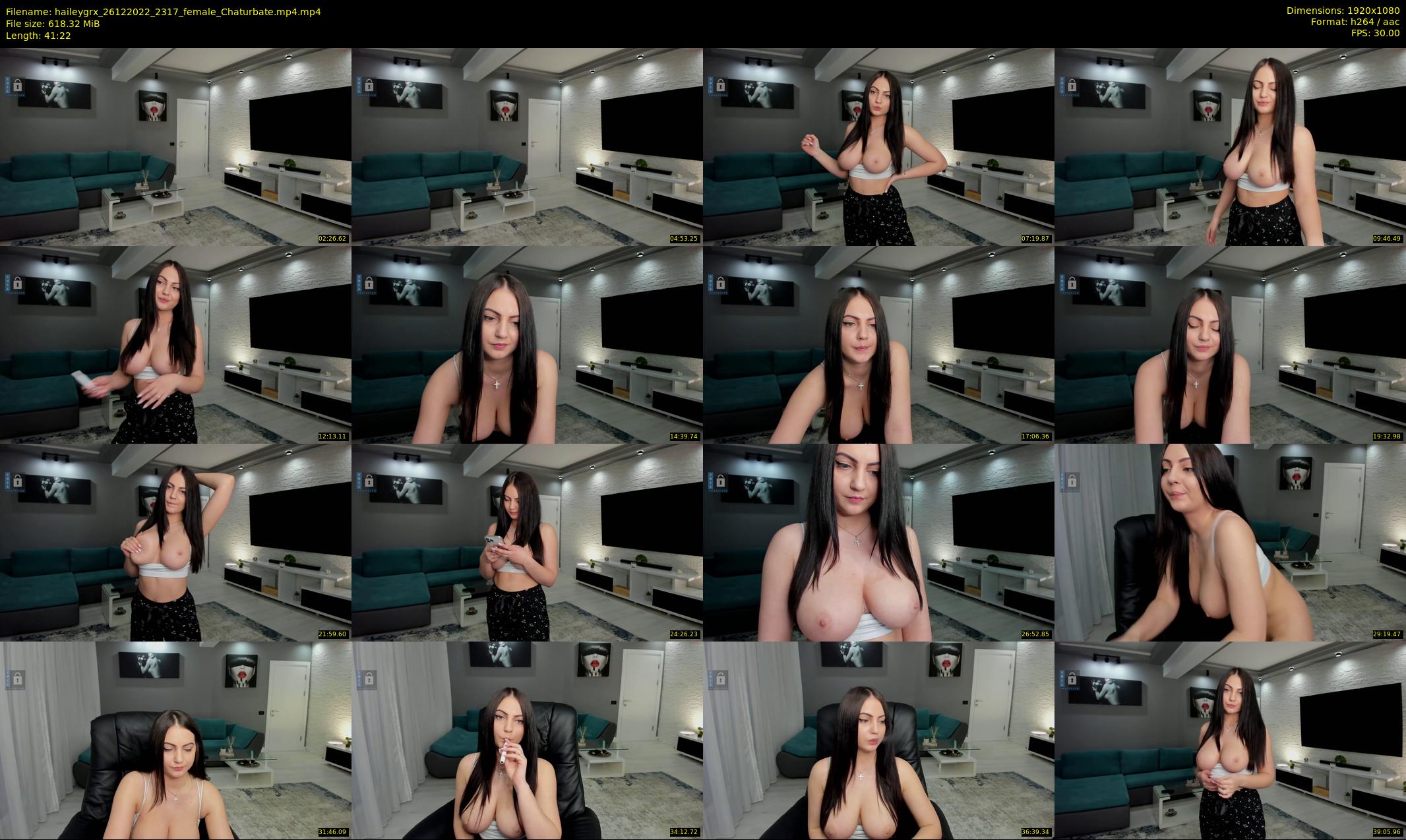 haileygrx — 42 minute Chaturbate female cam show recording, 1080p, Dec 26, 2022