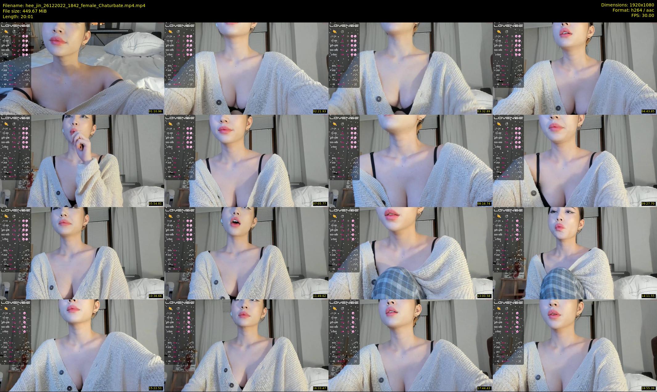 hee_jin — 21 minute Chaturbate female cam show recording, 1080p, Dec 26, 2022