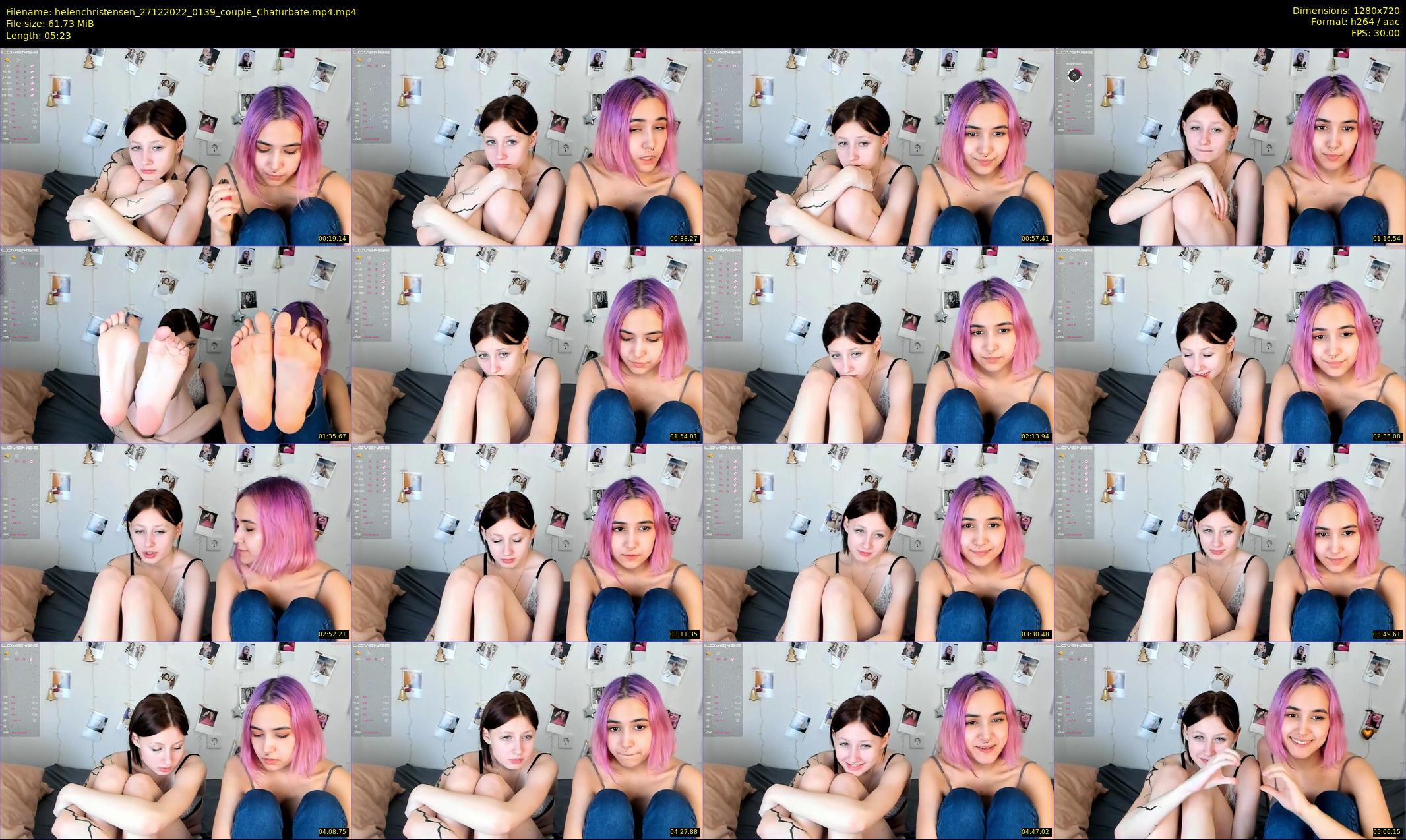 helenchristensen — 6 minute Chaturbate female cam show recording, 720p, Dec 27, 2022
