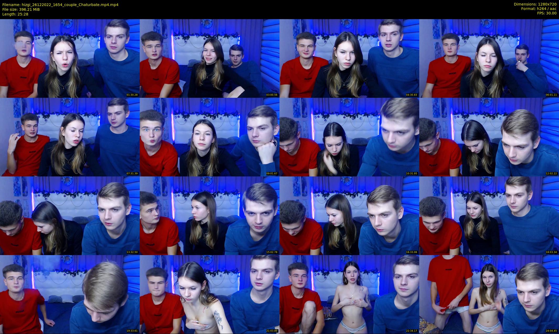hizgi — 26 minute Chaturbate couple cam show recording, 720p, Dec 26, 2022