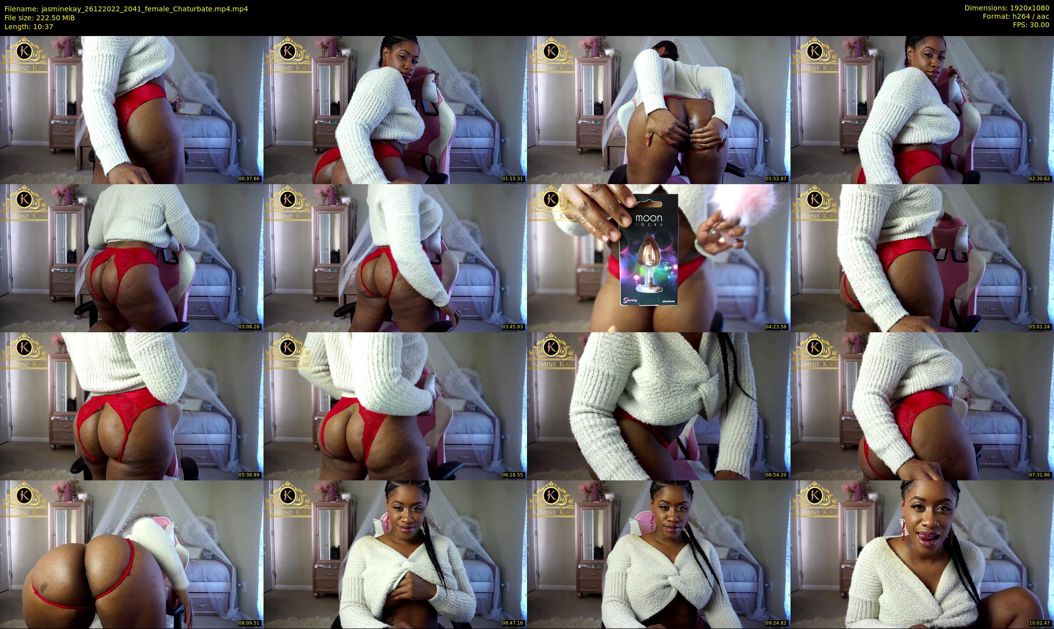jasminekay — 11 minute Chaturbate female cam show recording, 1080p, Dec 26, 2022