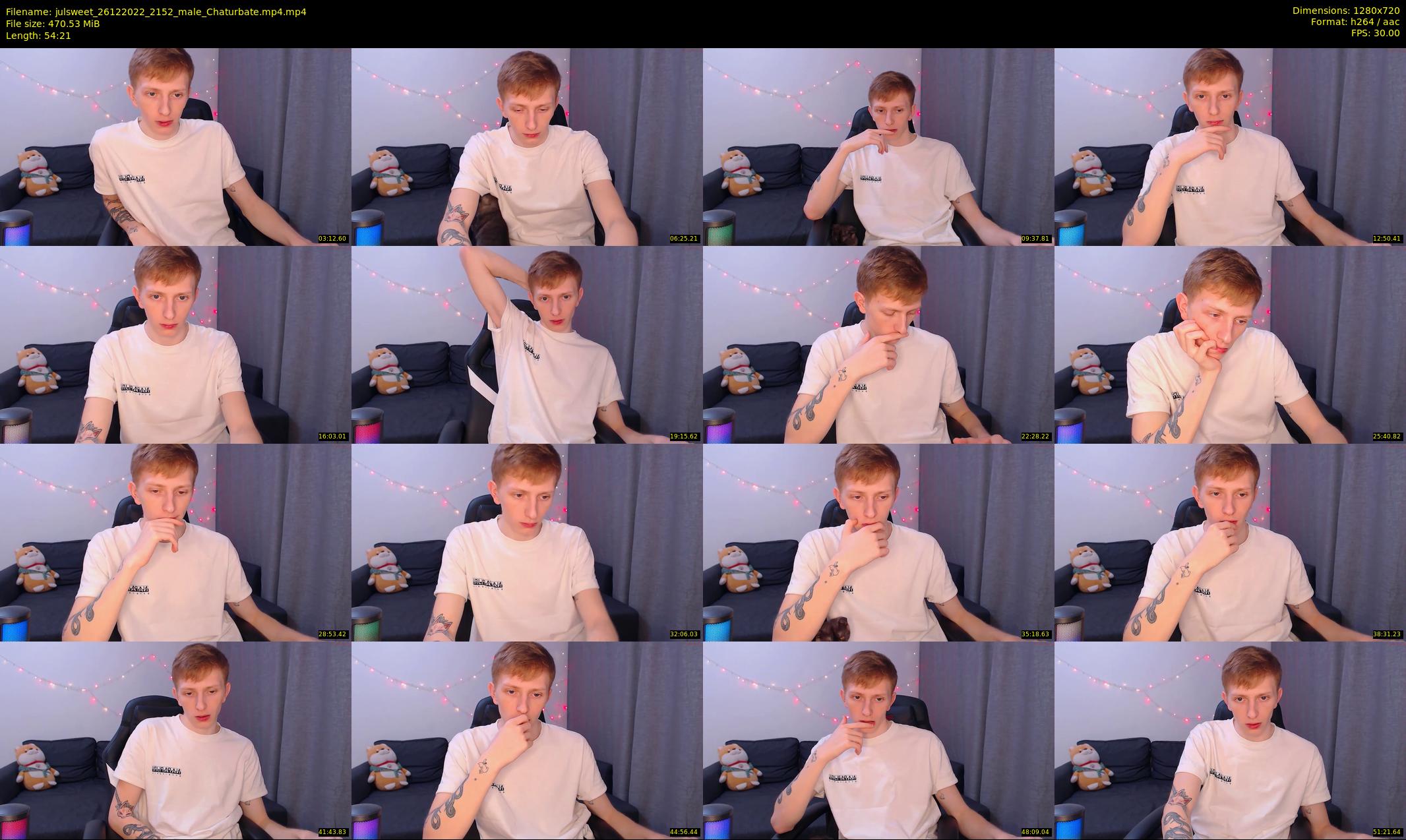julsweet — 55 minute Chaturbate male cam show recording, 720p, Dec 26, 2022