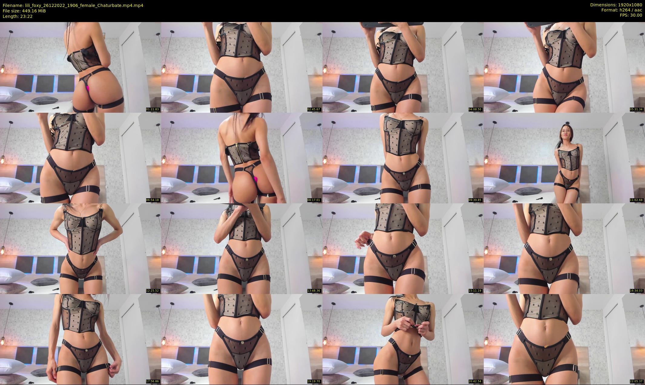 lili_foxy — 24 minute Chaturbate female cam show recording, 1080p, Dec 26, 2022