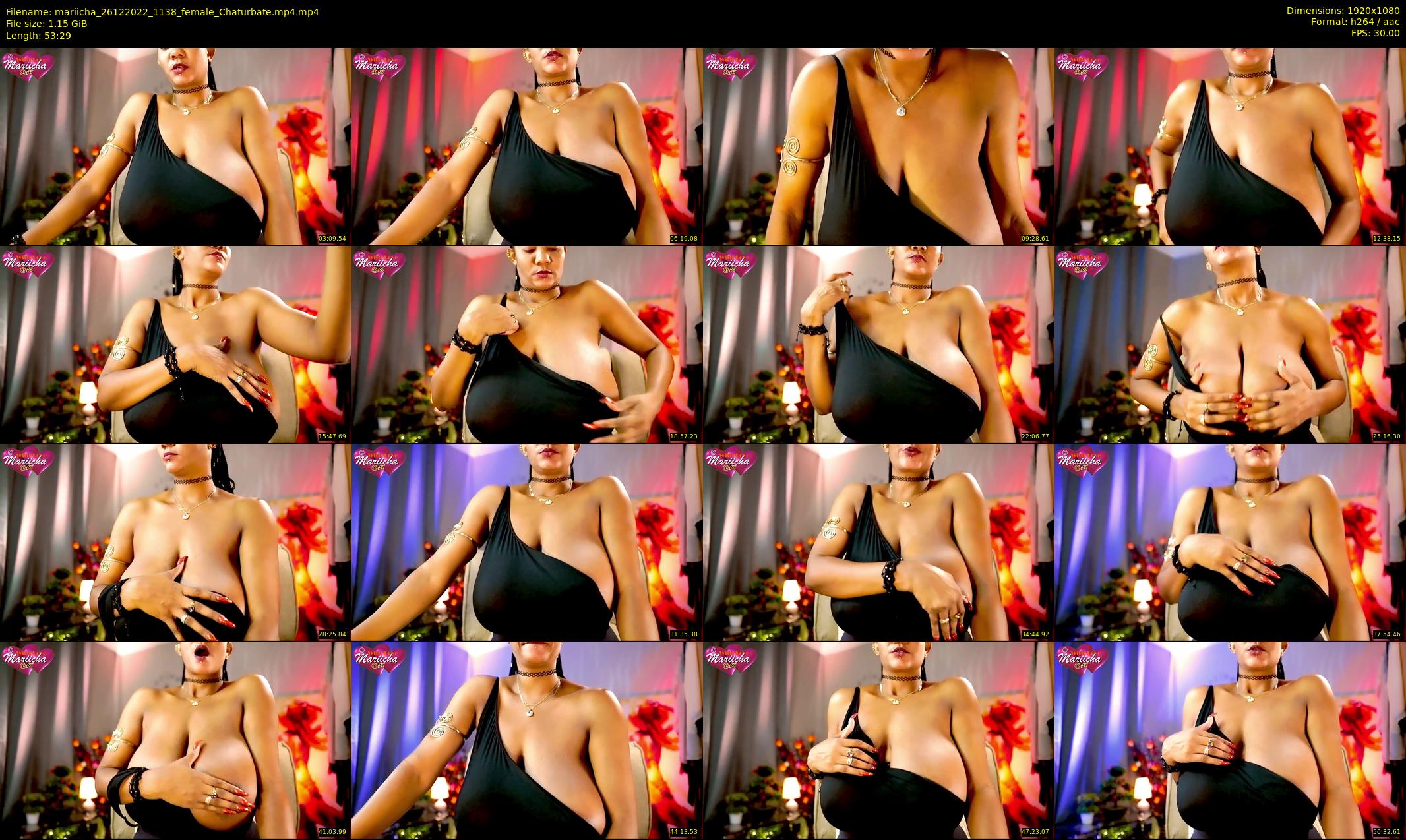 mariicha — 54 minute Chaturbate female cam show recording, 1080p, Dec 26, 2022