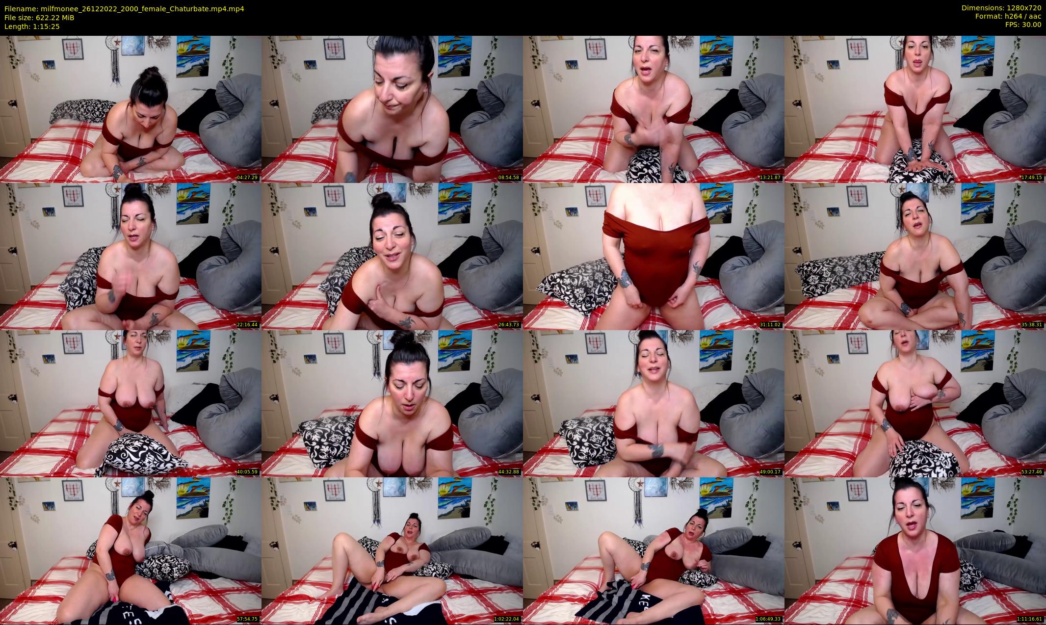 milfmonee — 76 minute Chaturbate female cam show recording, 720p, Dec 26, 2022