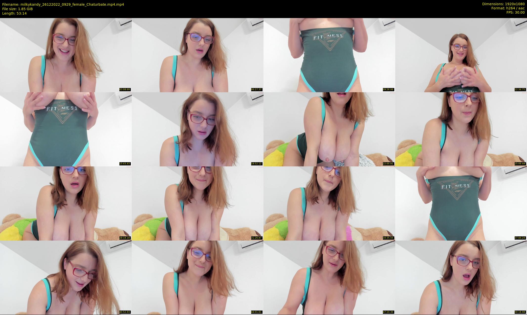 milkykandy — 54 minute Chaturbate female cam show recording, 1080p, Dec 26, 2022