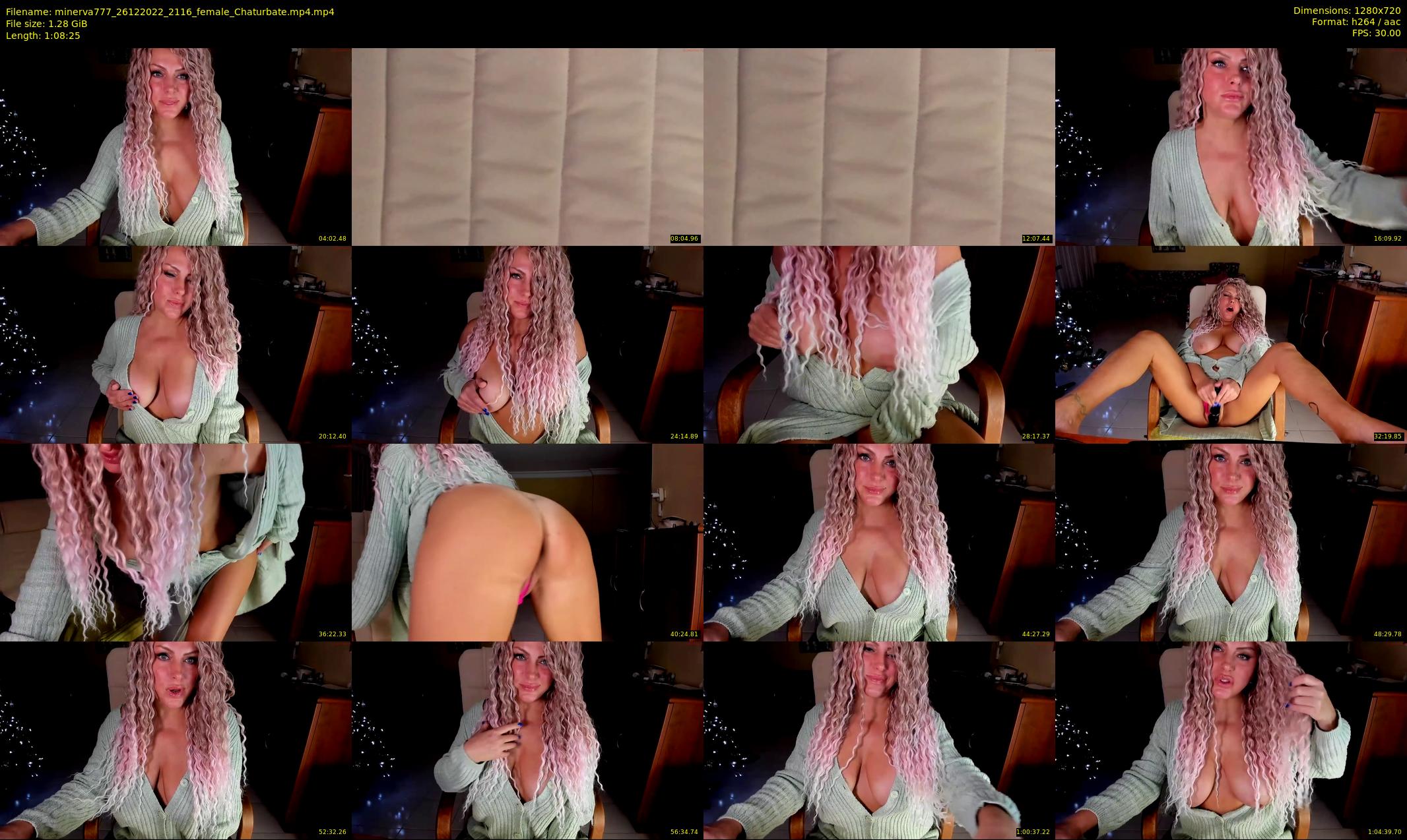 minerva777 — 69 minute Chaturbate female cam show recording, 720p, Dec 26, 2022