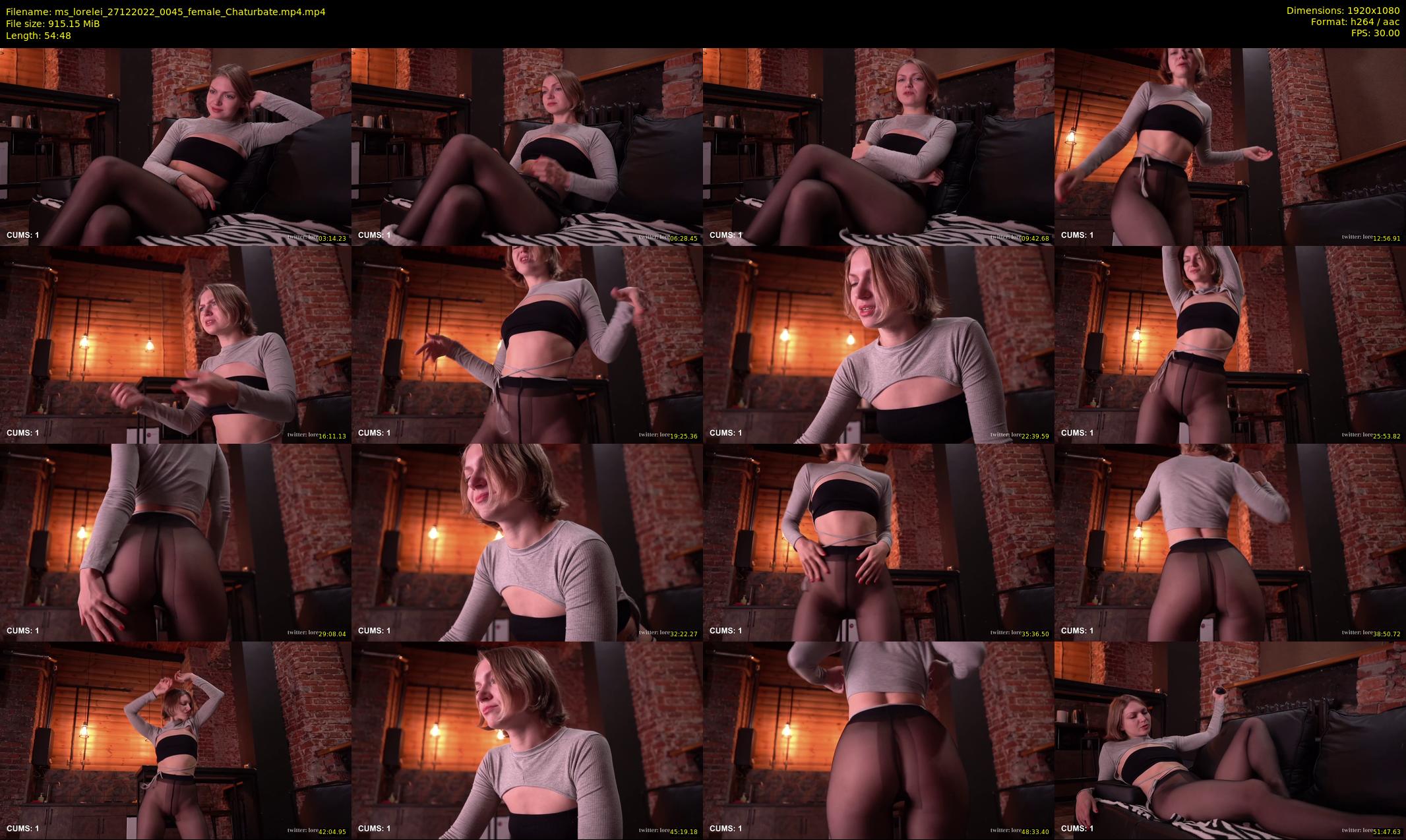 ms_lorelei — 55 minute Chaturbate female cam show recording, 1080p, Dec 27, 2022