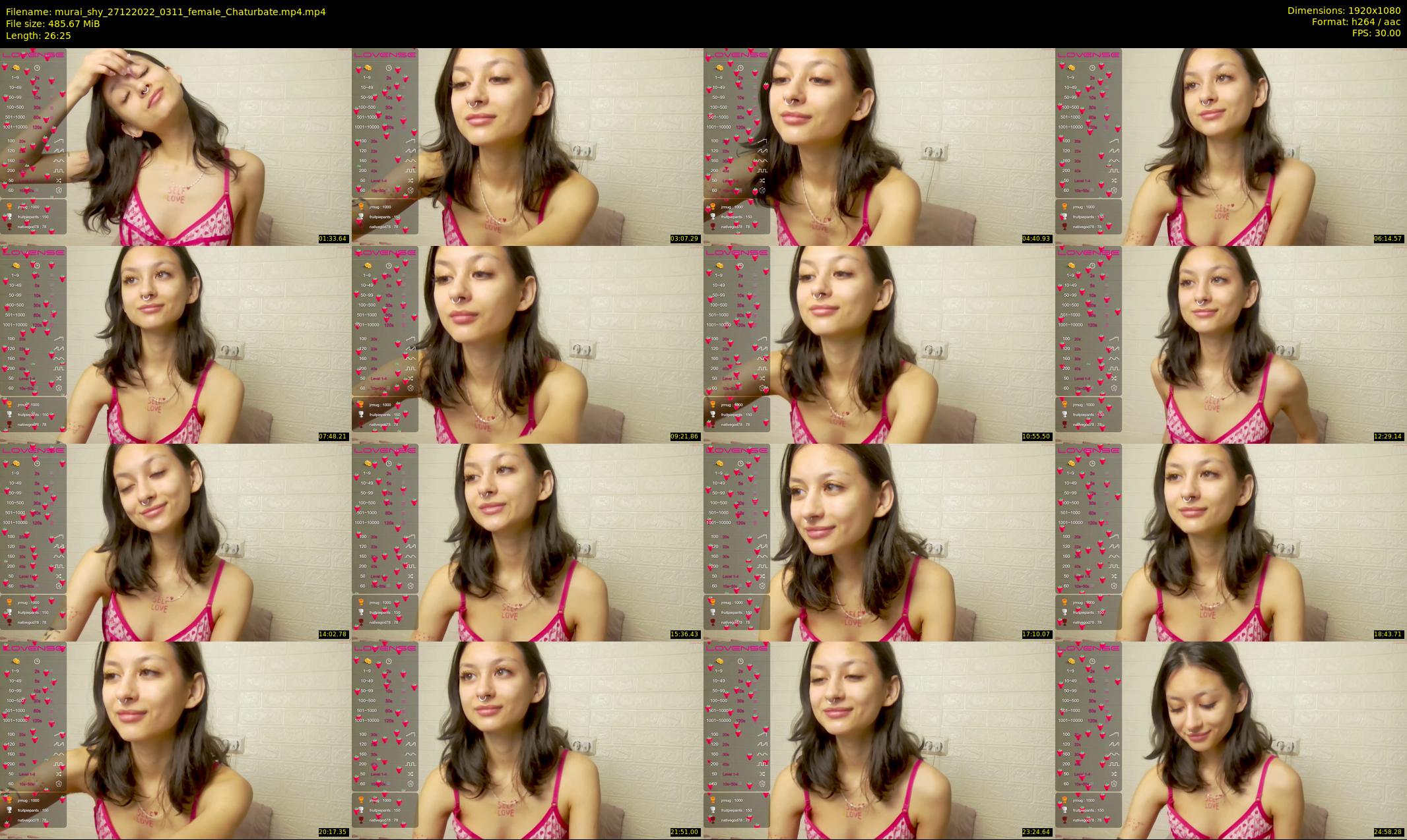 murai_shy — 27 minute Chaturbate female cam show recording, 1080p, Dec 27, 2022