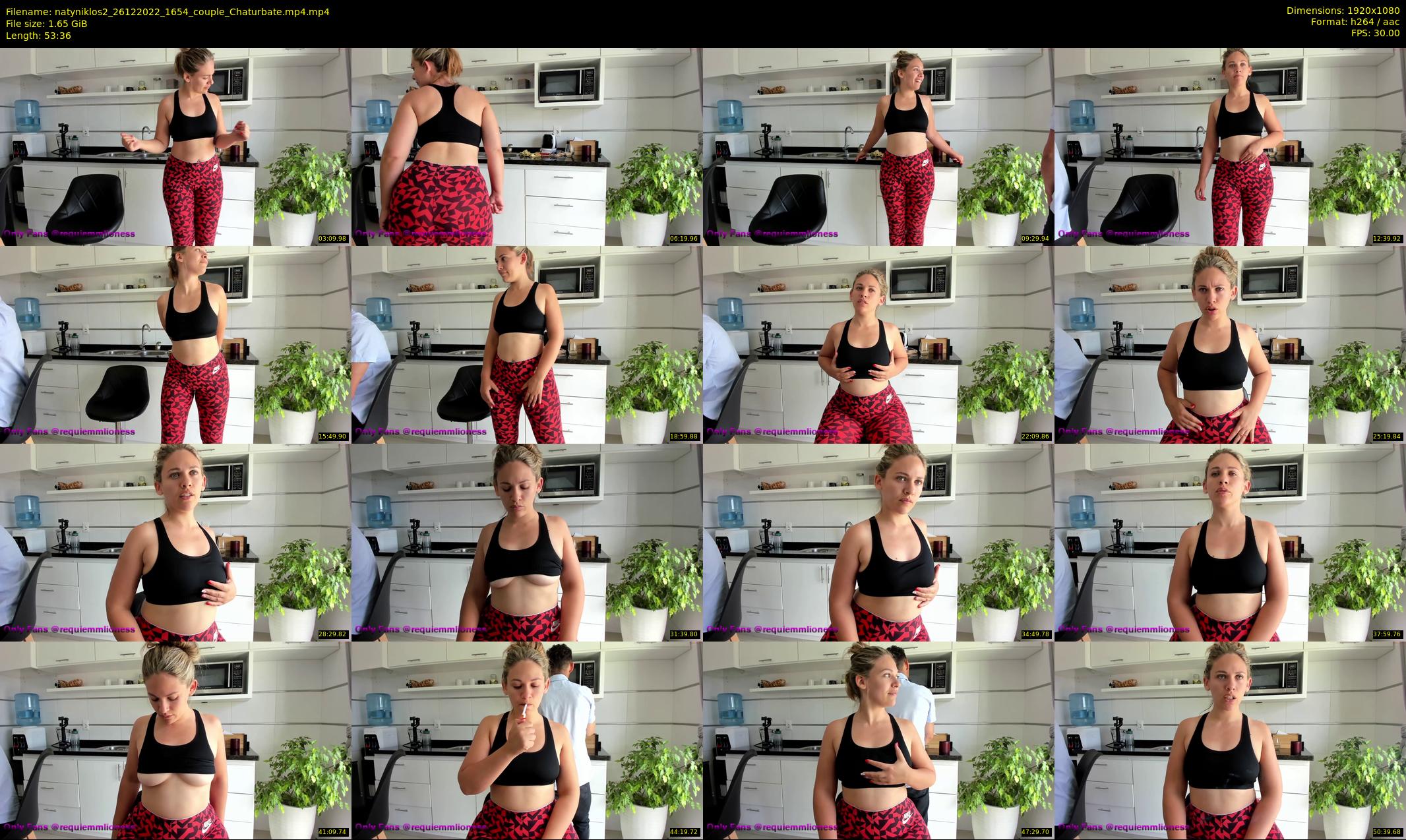 natyniklos2 — 54 minute Chaturbate couple cam show recording, 1080p, Dec 26, 2022