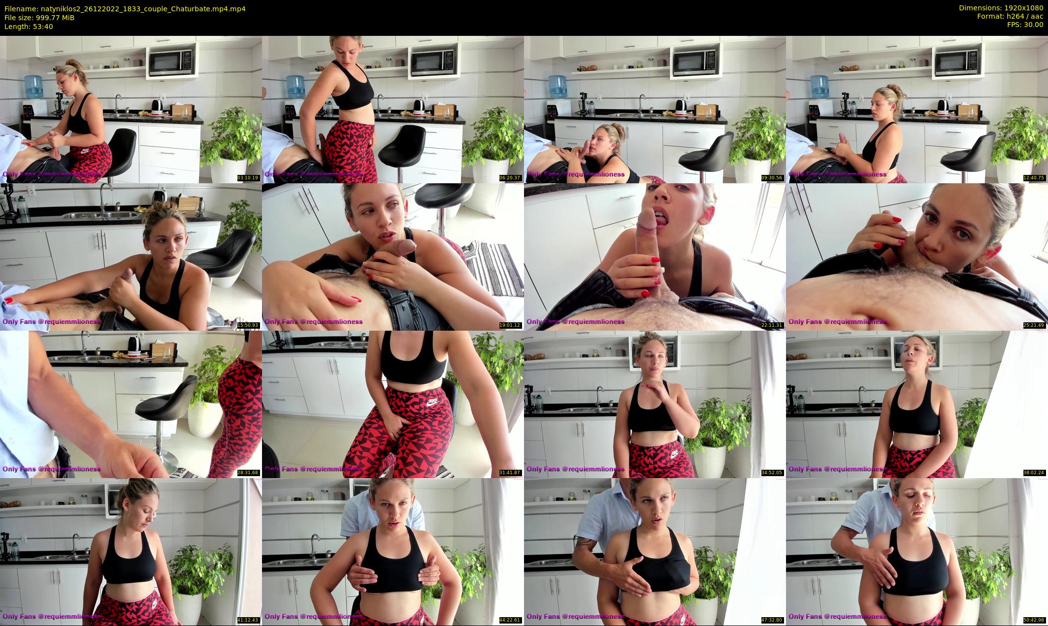 natyniklos2 — 54 minute Chaturbate couple cam show recording, 1080p, Dec 26, 2022
