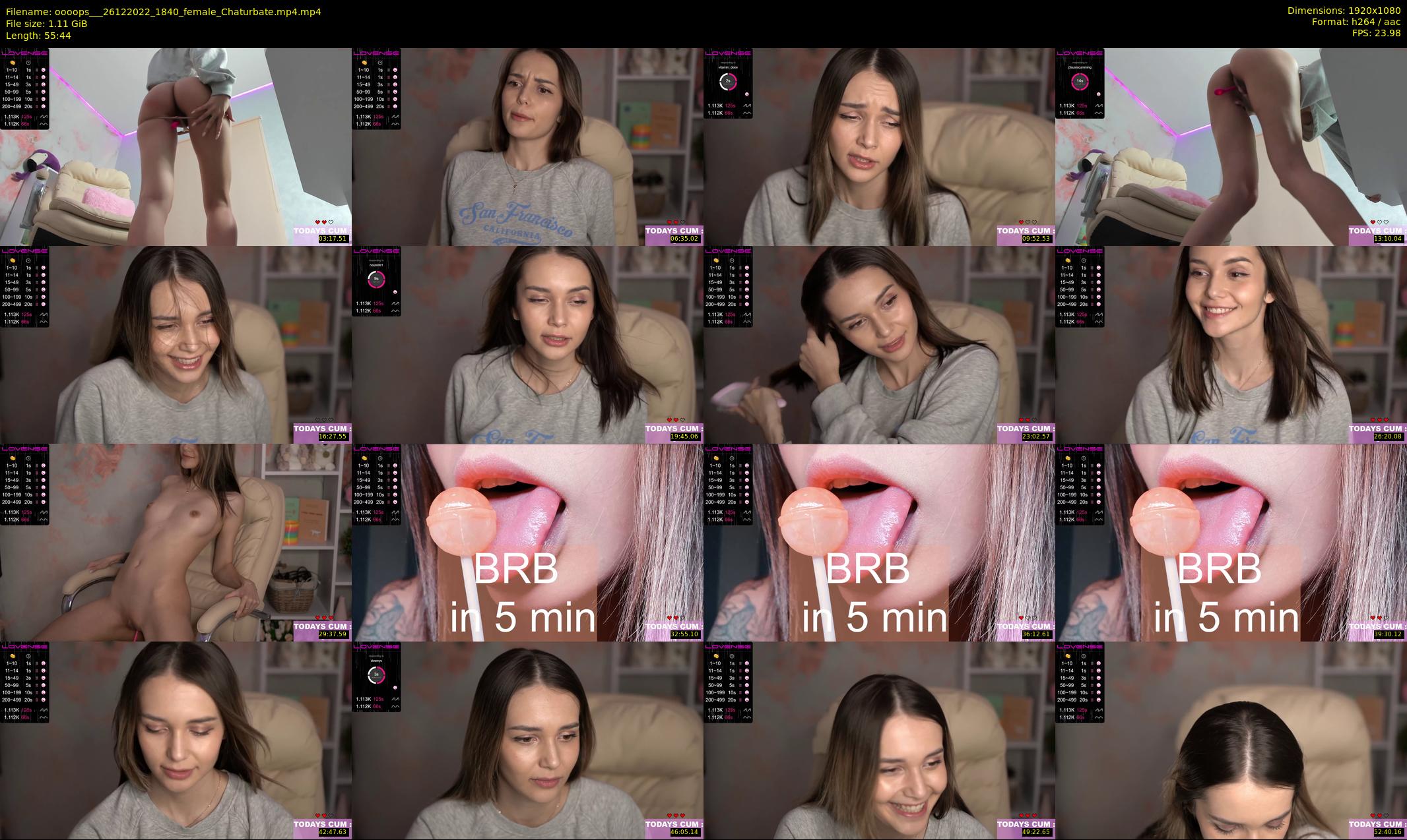 oooops__ — 56 minute Chaturbate female cam show recording, 1080p, Dec 26, 2022