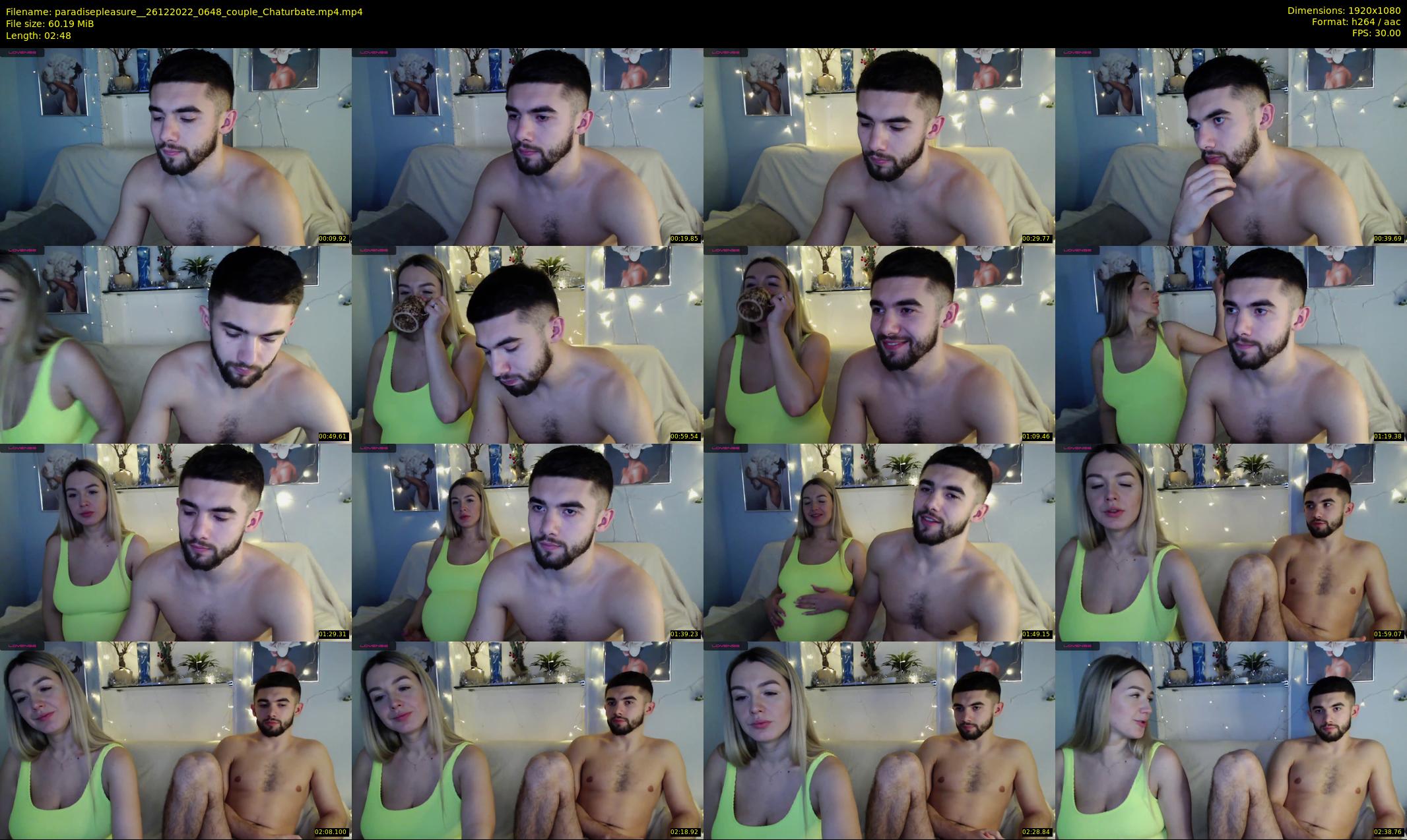 paradisepleasure_ — 3 minute Chaturbate couple cam show recording, 1080p, Dec 26, 2022