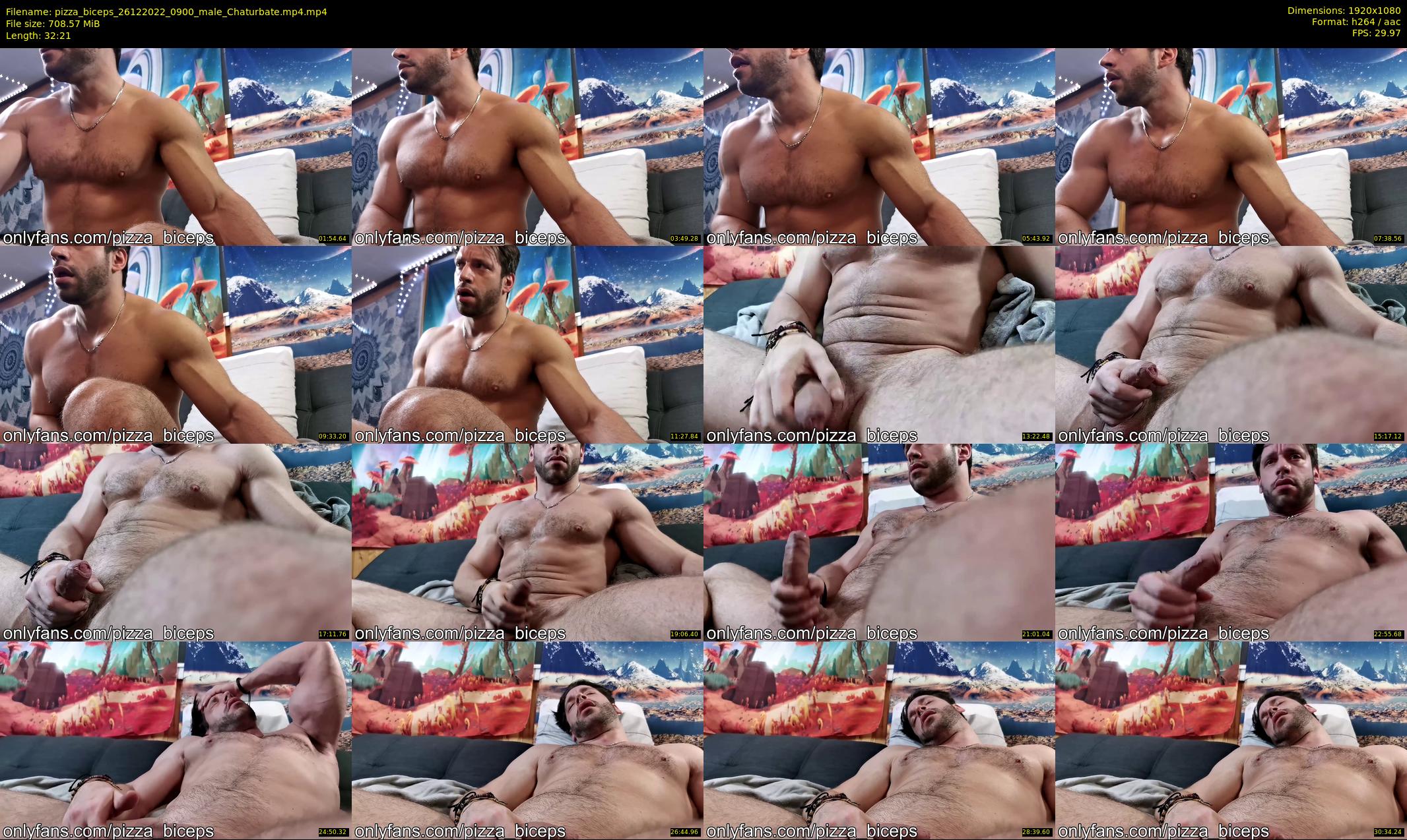 pizza_biceps — 33 minute Chaturbate male cam show recording, 1080p, Dec 26, 2022