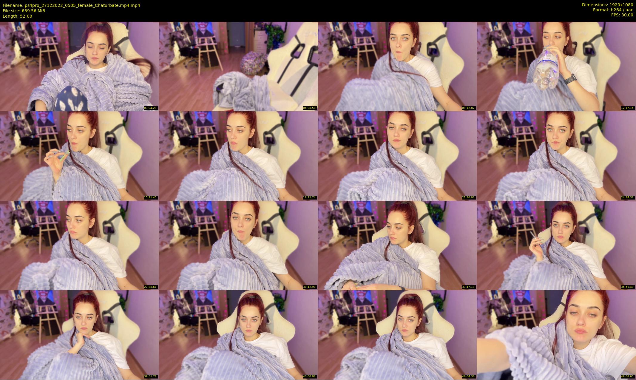 ps4pro — 52 minute Chaturbate female cam show recording, 1080p, Dec 27, 2022