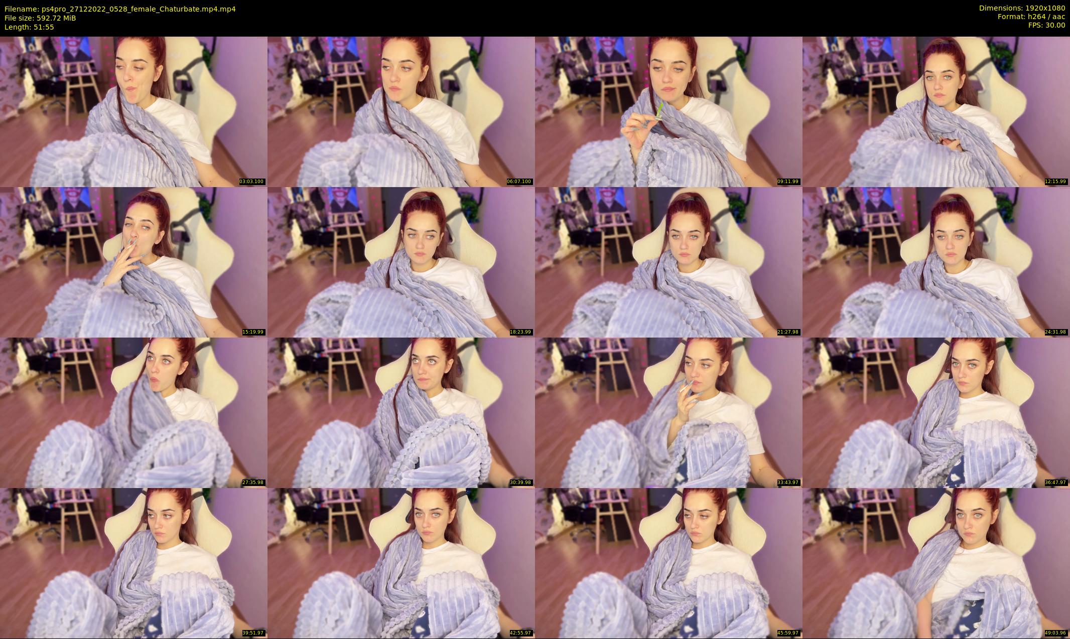 ps4pro — 52 minute Chaturbate female cam show recording, 1080p, Dec 27, 2022