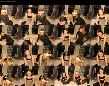 saraomega — 57 minute Chaturbate couple cam show recording, 1080p, Dec 26, 2022