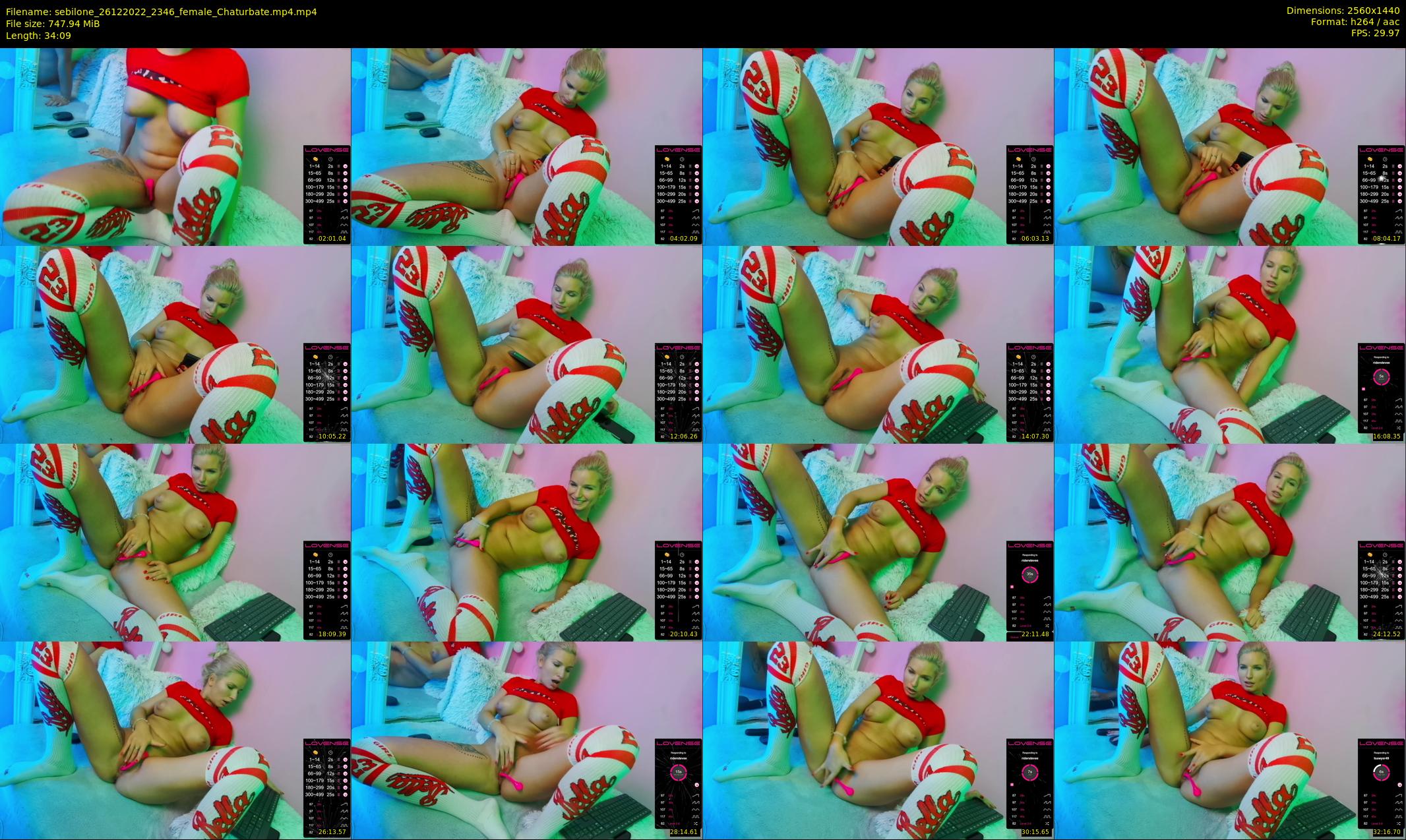sebilone — 35 minute Chaturbate couple cam show recording, 1080p, Dec 26, 2022
