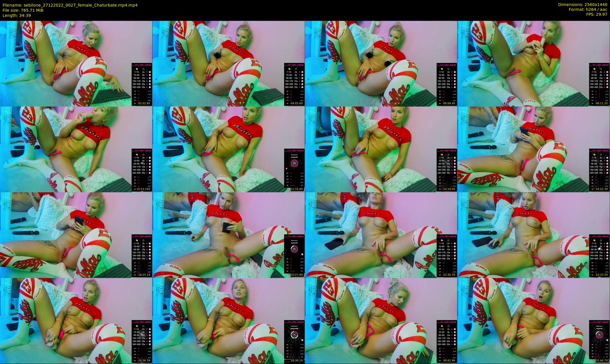 sebilone — 35 minute Chaturbate couple cam show recording, 1080p, Dec 27, 2022