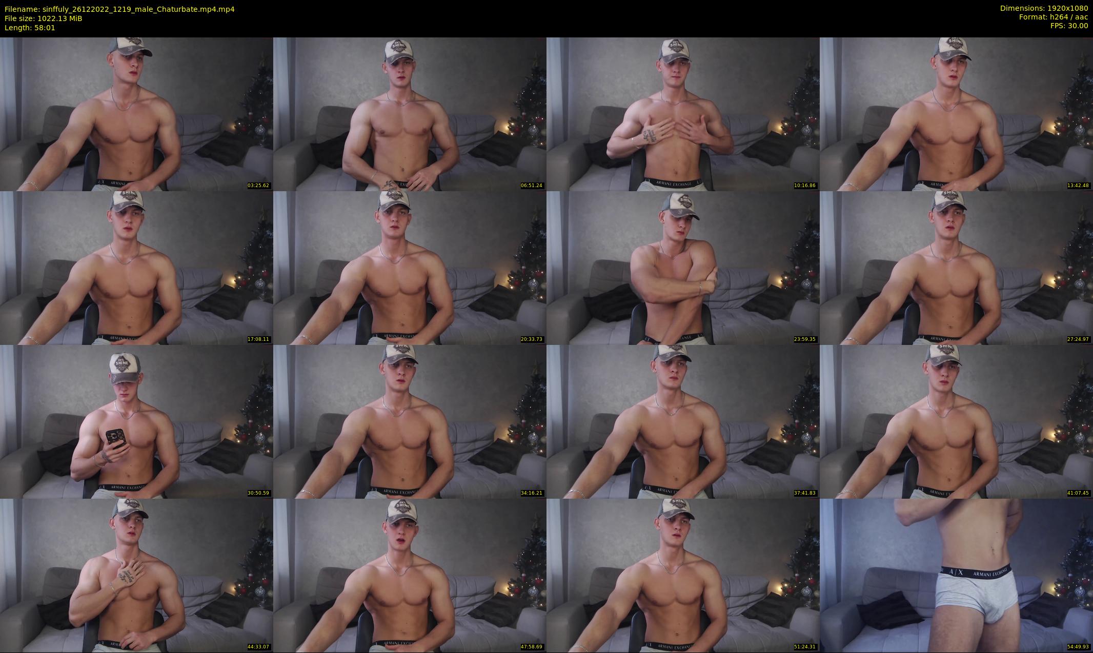 sinffuly — 59 minute Chaturbate male cam show recording, 1080p, Dec 26, 2022