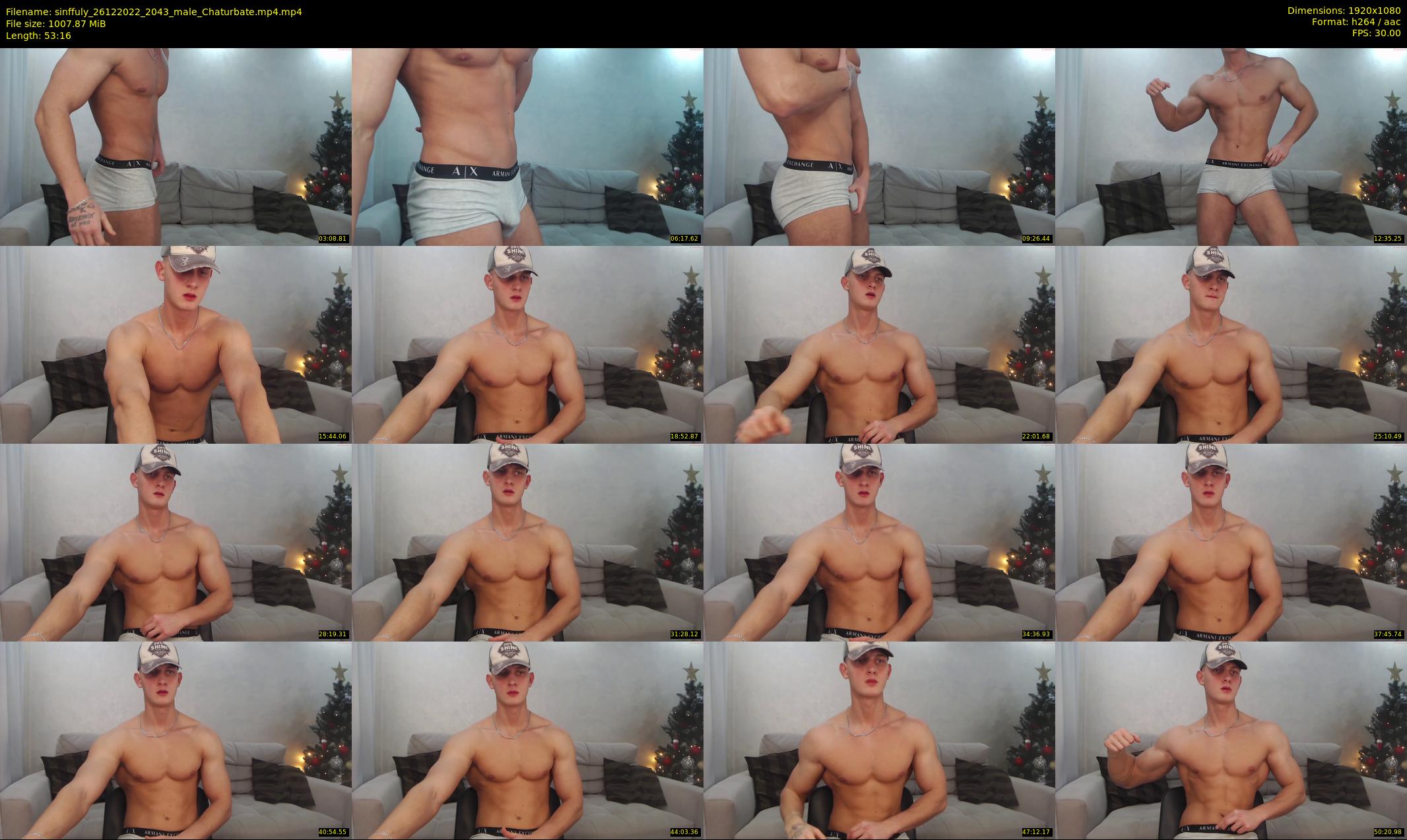 sinffuly — 54 minute Chaturbate male cam show recording, 1080p, Dec 26, 2022