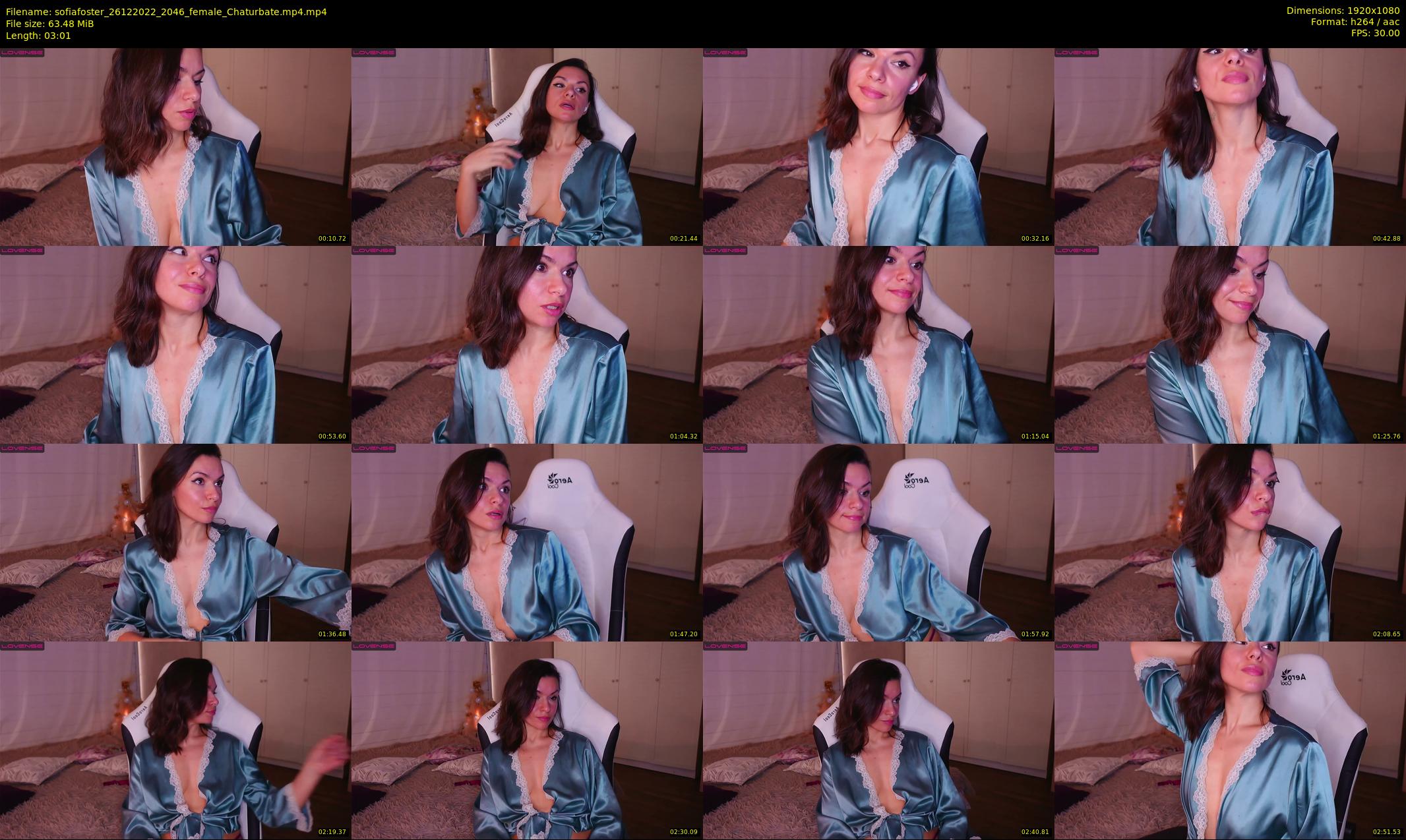 sofiafoster — 4 minute Chaturbate female cam show recording, 1080p, Dec 26, 2022