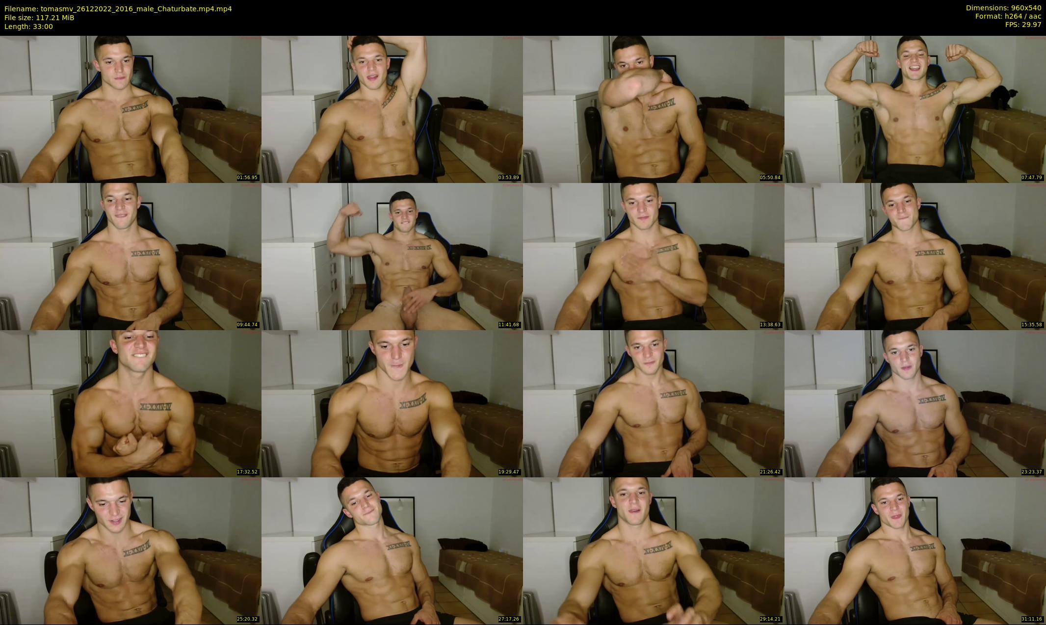 tomasmv — 33 minute Chaturbate male cam show recording, 480p, Dec 26, 2022