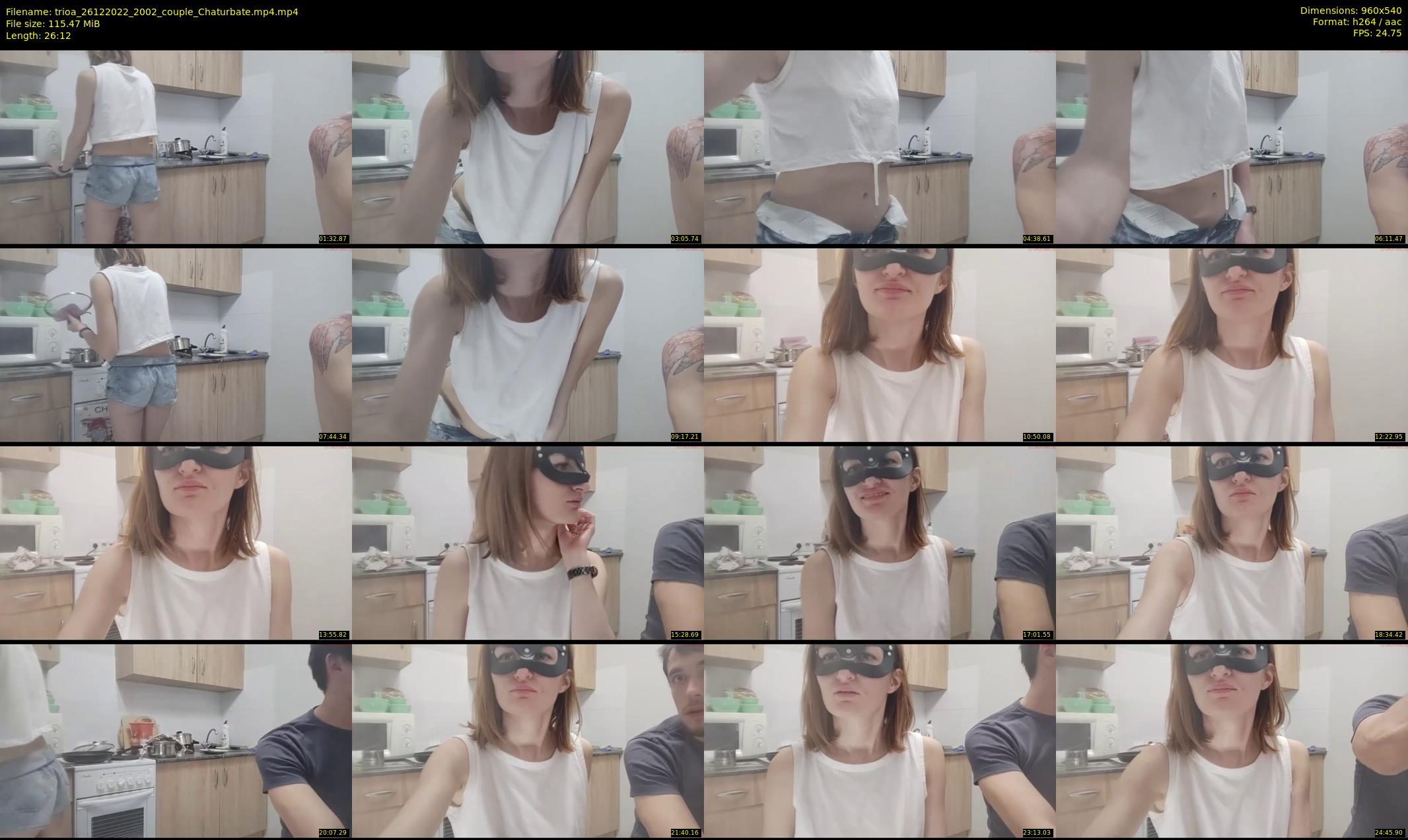 trioa — 27 minute Chaturbate couple cam show recording, 480p, Dec 26, 2022