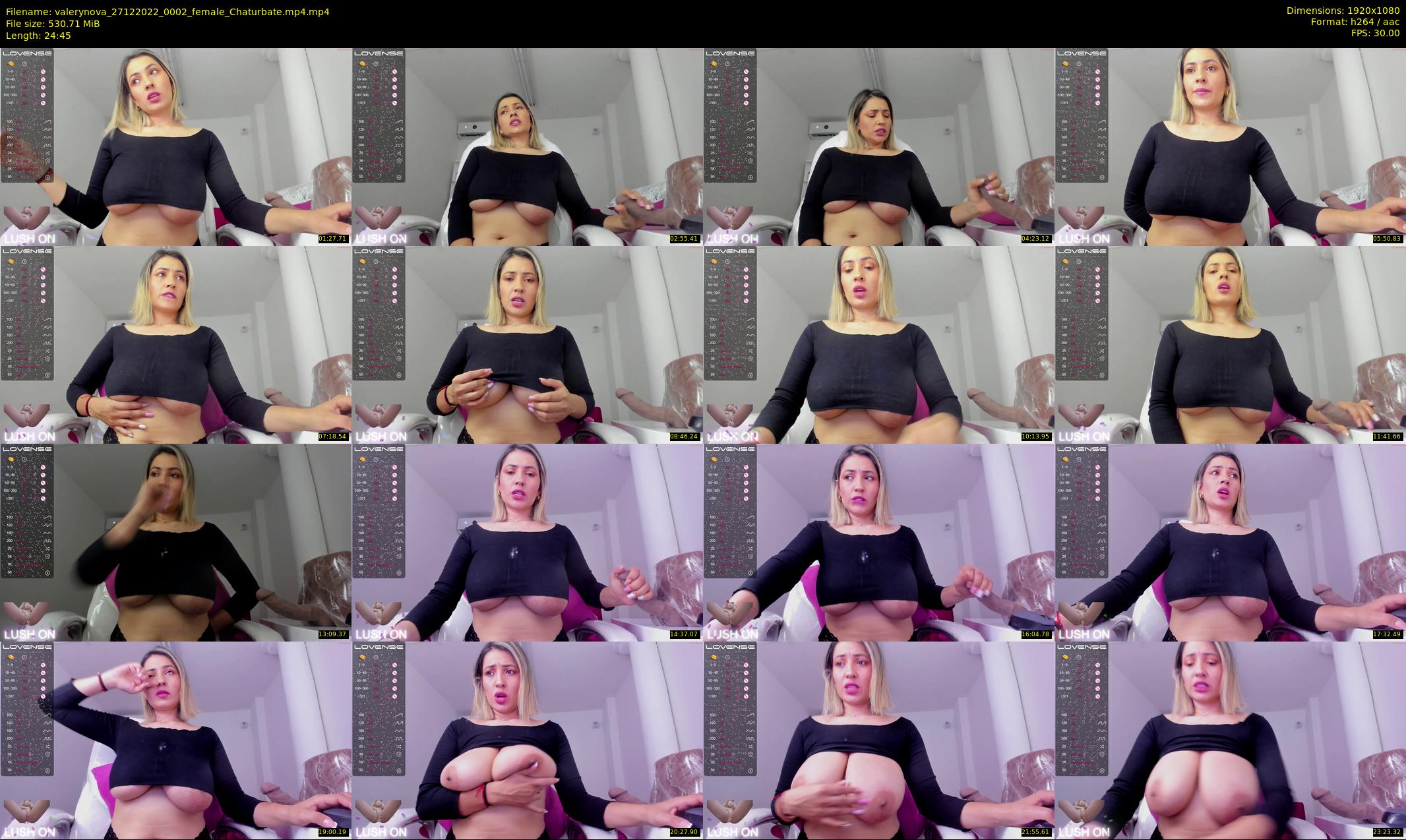 valerynova — 25 minute Chaturbate female cam show recording, 1080p, Dec 27, 2022