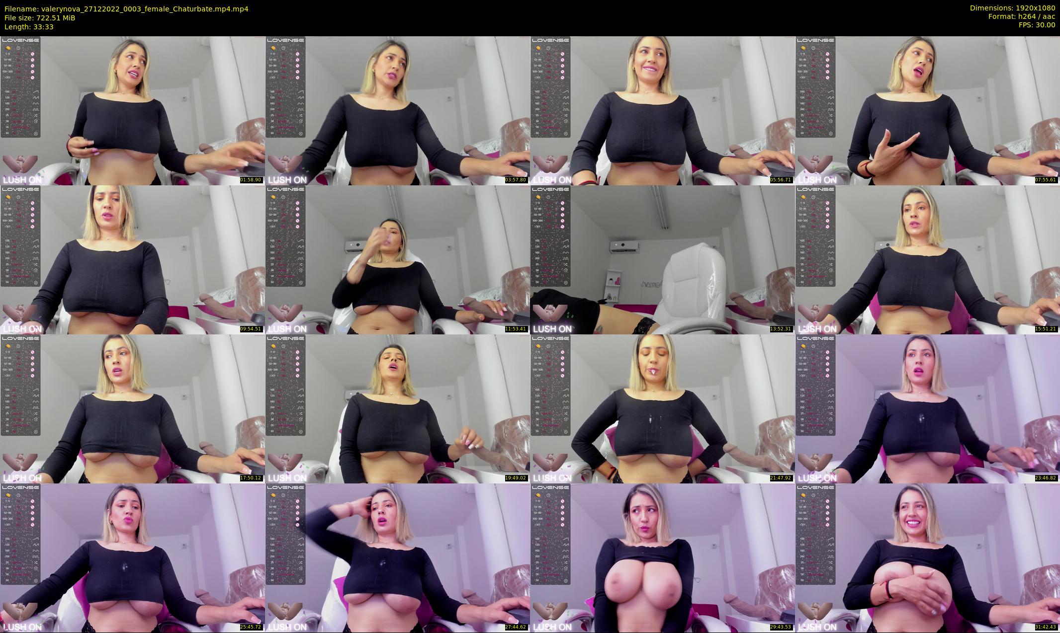 valerynova — 34 minute Chaturbate female cam show recording, 1080p, Dec 27, 2022