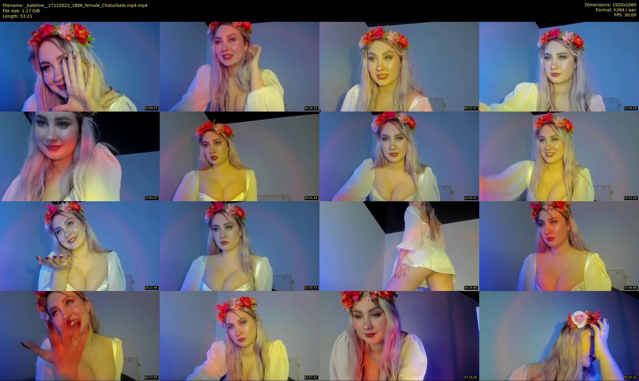 _kateline_ — 54 minute Chaturbate female cam show recording, 1080p, Dec 27, 2022