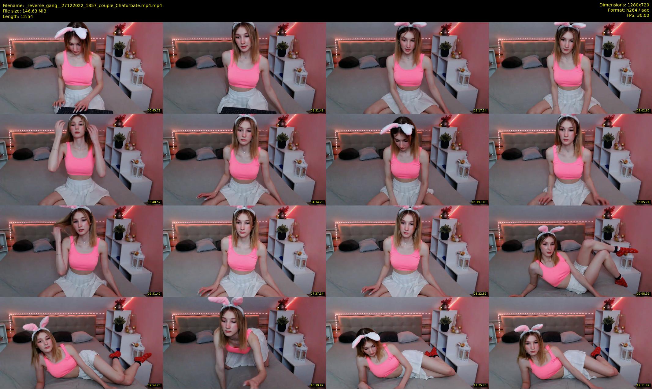 _reverse_gang_ — 13 minute Chaturbate couple cam show recording, 720p, Dec 27, 2022