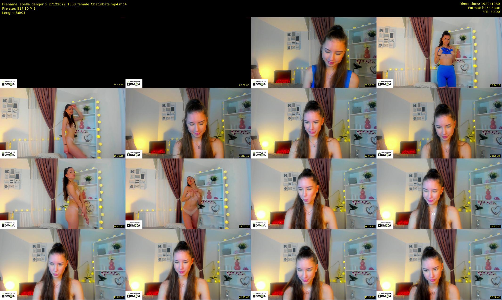 abella_danger_x — 57 minute Chaturbate female cam show recording, 1080p, Dec 27, 2022