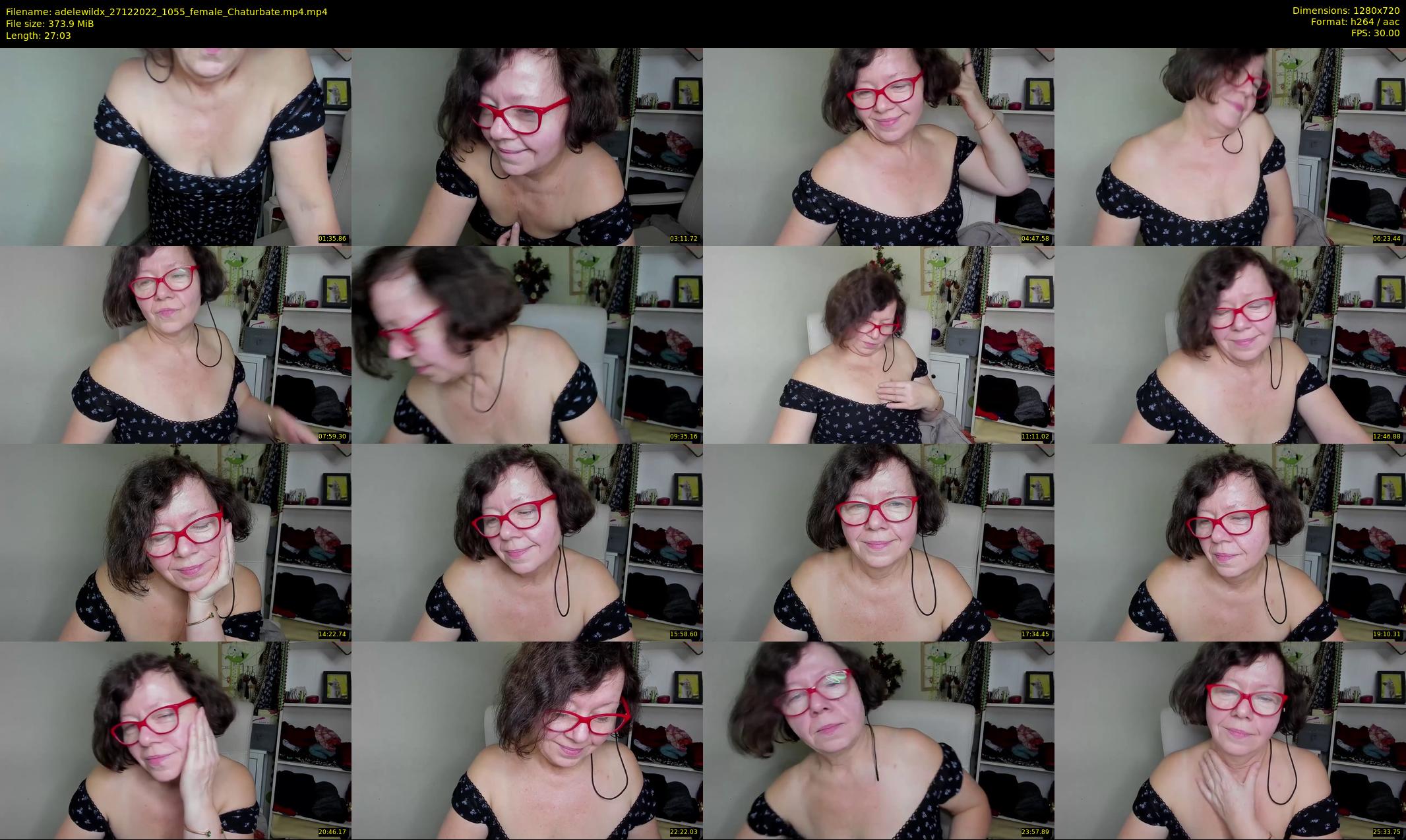 adelewildx — 28 minute Chaturbate female cam show recording, 720p, Dec 27, 2022