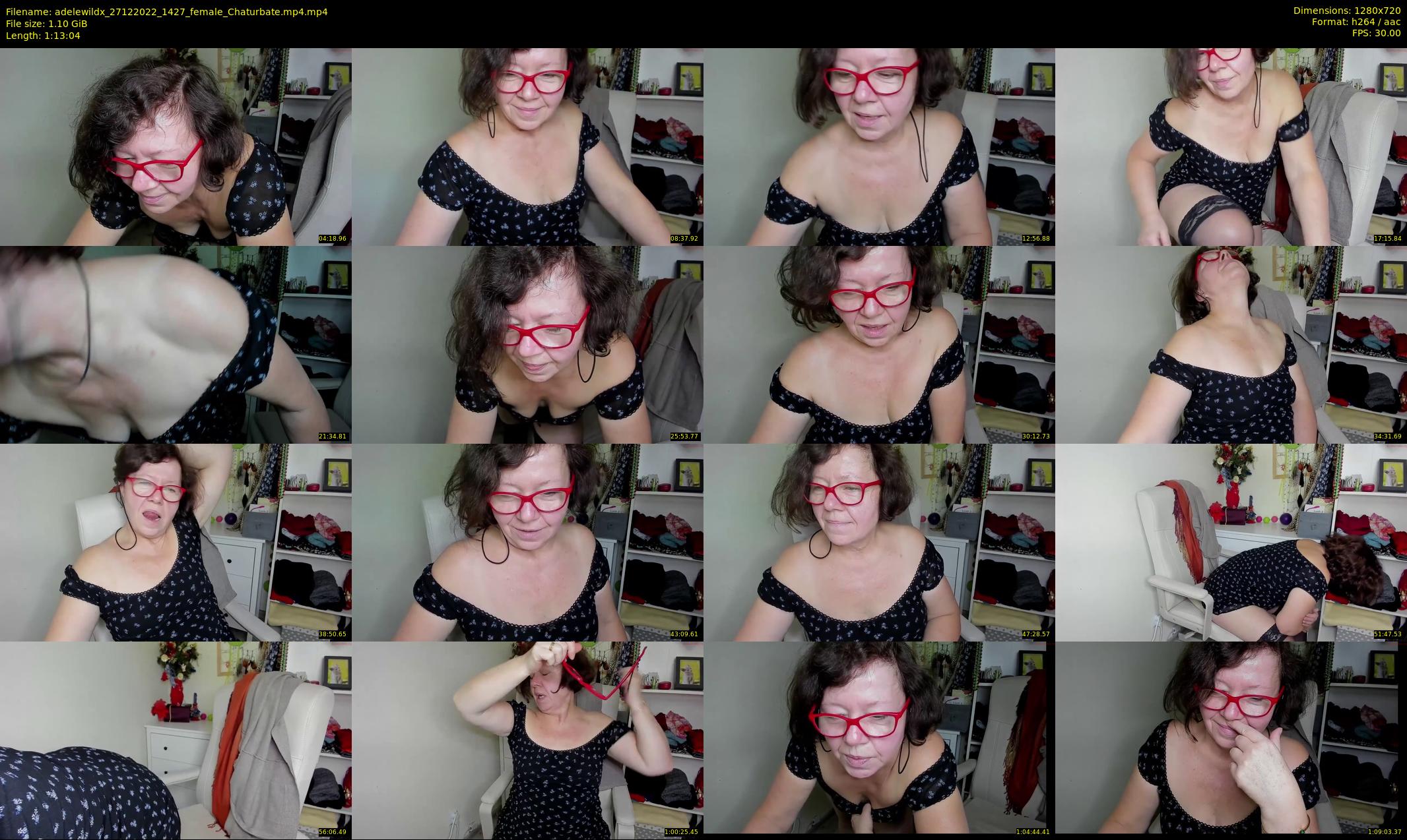 adelewildx — 74 minute Chaturbate female cam show recording, 720p, Dec 27, 2022