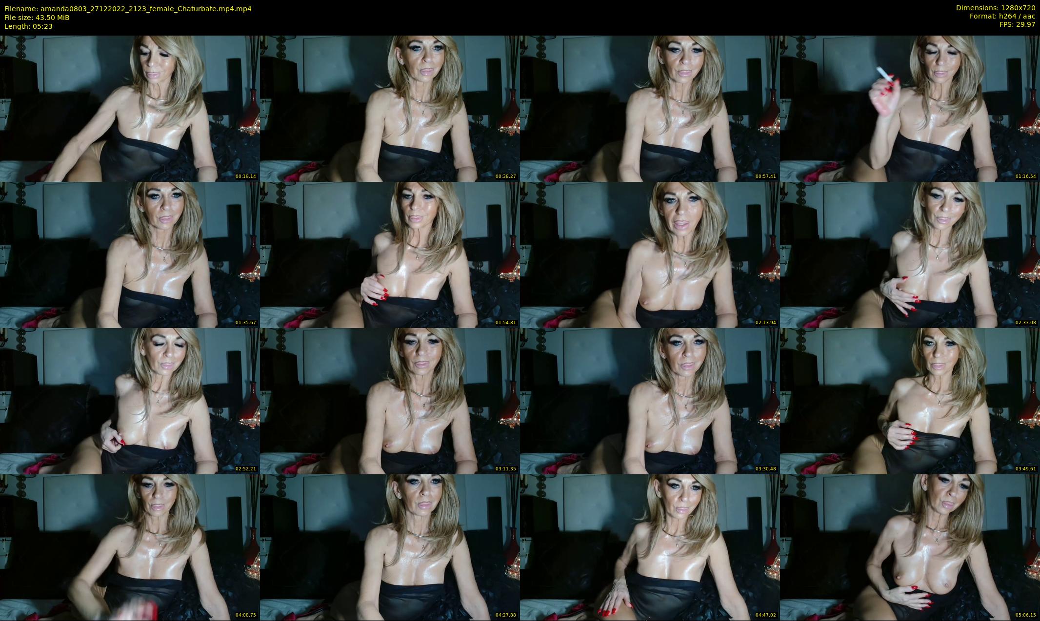 amanda0803 — 6 minute Chaturbate female cam show recording, 720p, Dec 27, 2022