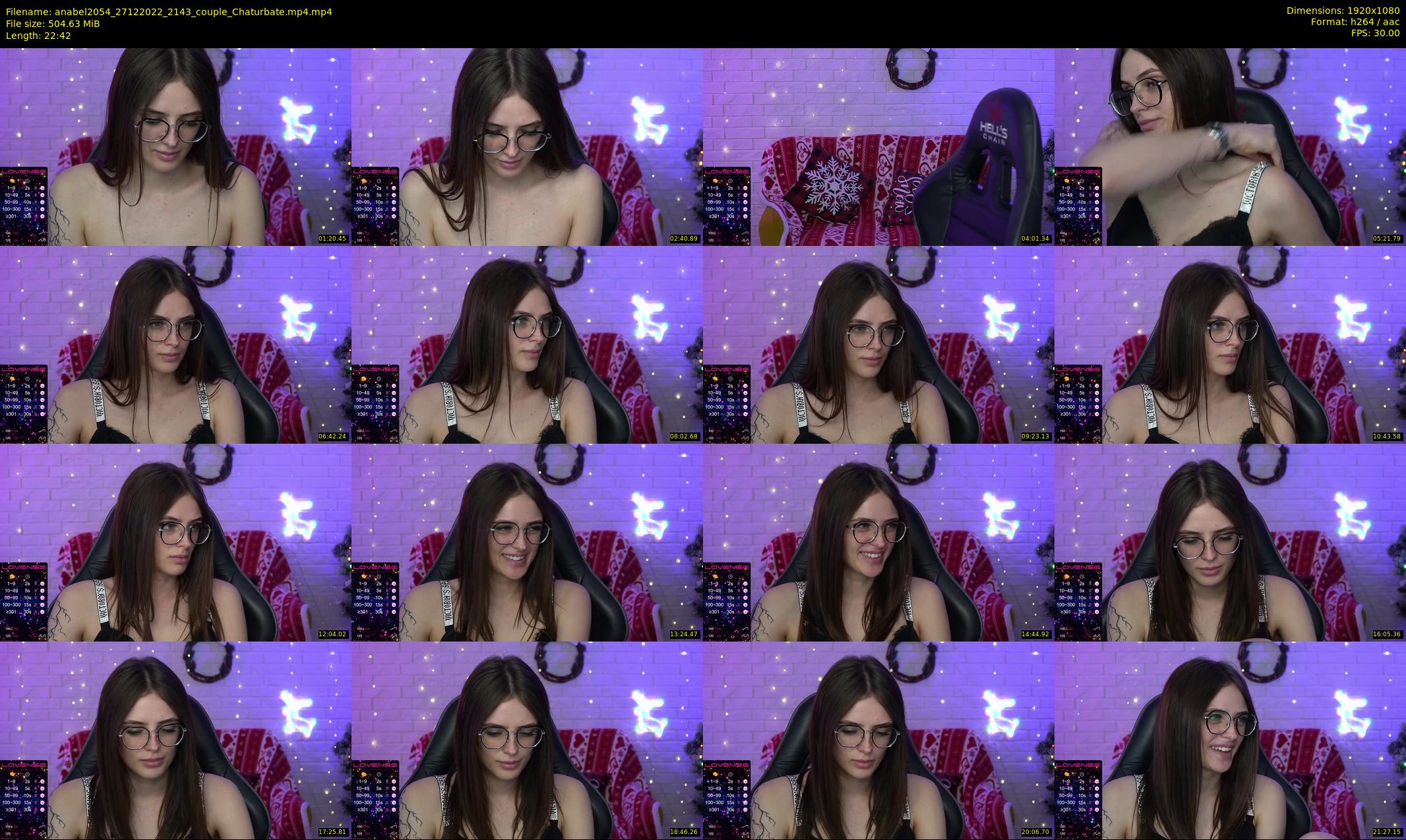 anabel2054 — 23 minute Chaturbate female cam show recording, 1080p, Dec 27, 2022
