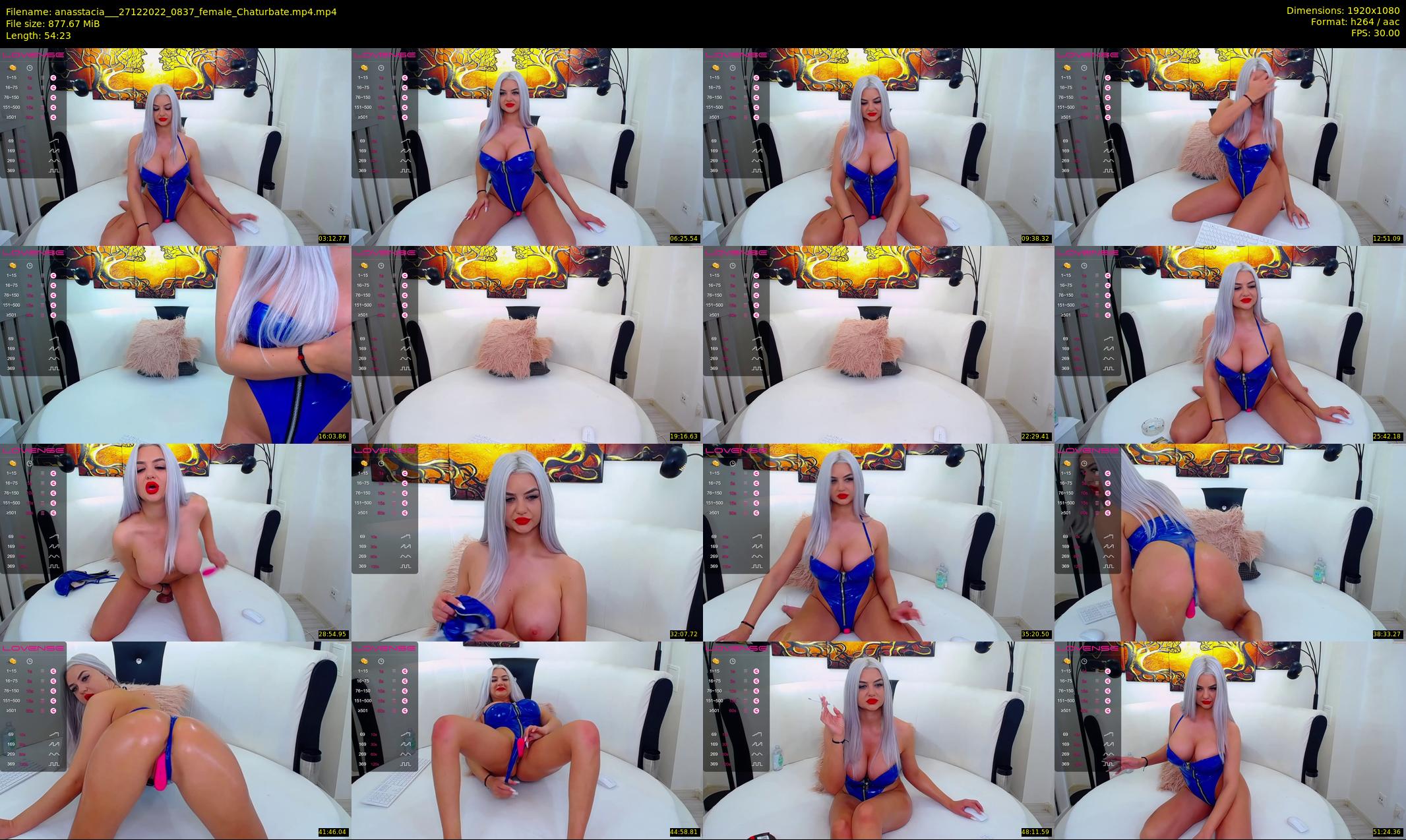 anasstacia__ — 55 minute Chaturbate female cam show recording, 1080p, Dec 27, 2022