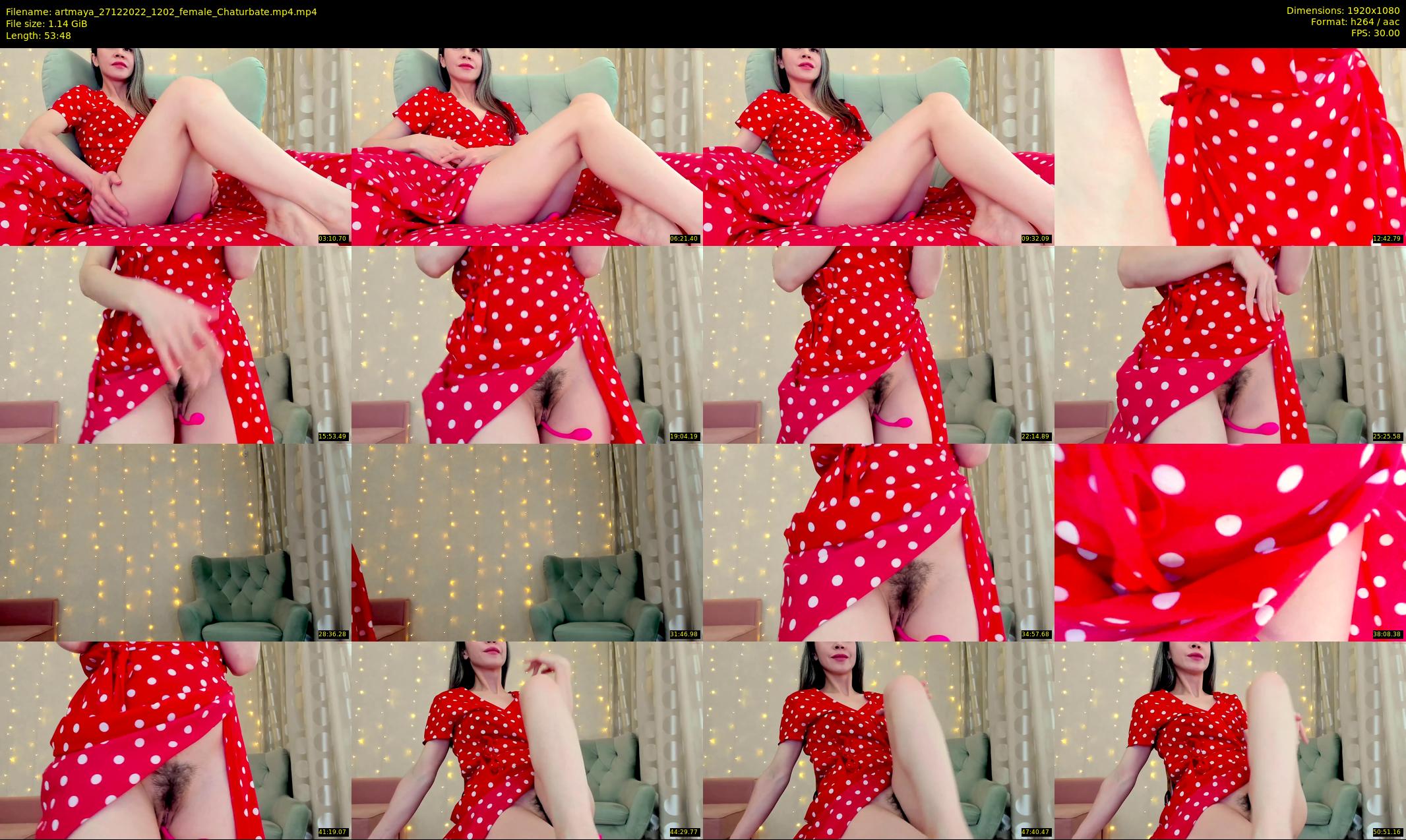artmaya — 54 minute Chaturbate female cam show recording, 1080p, Dec 27, 2022