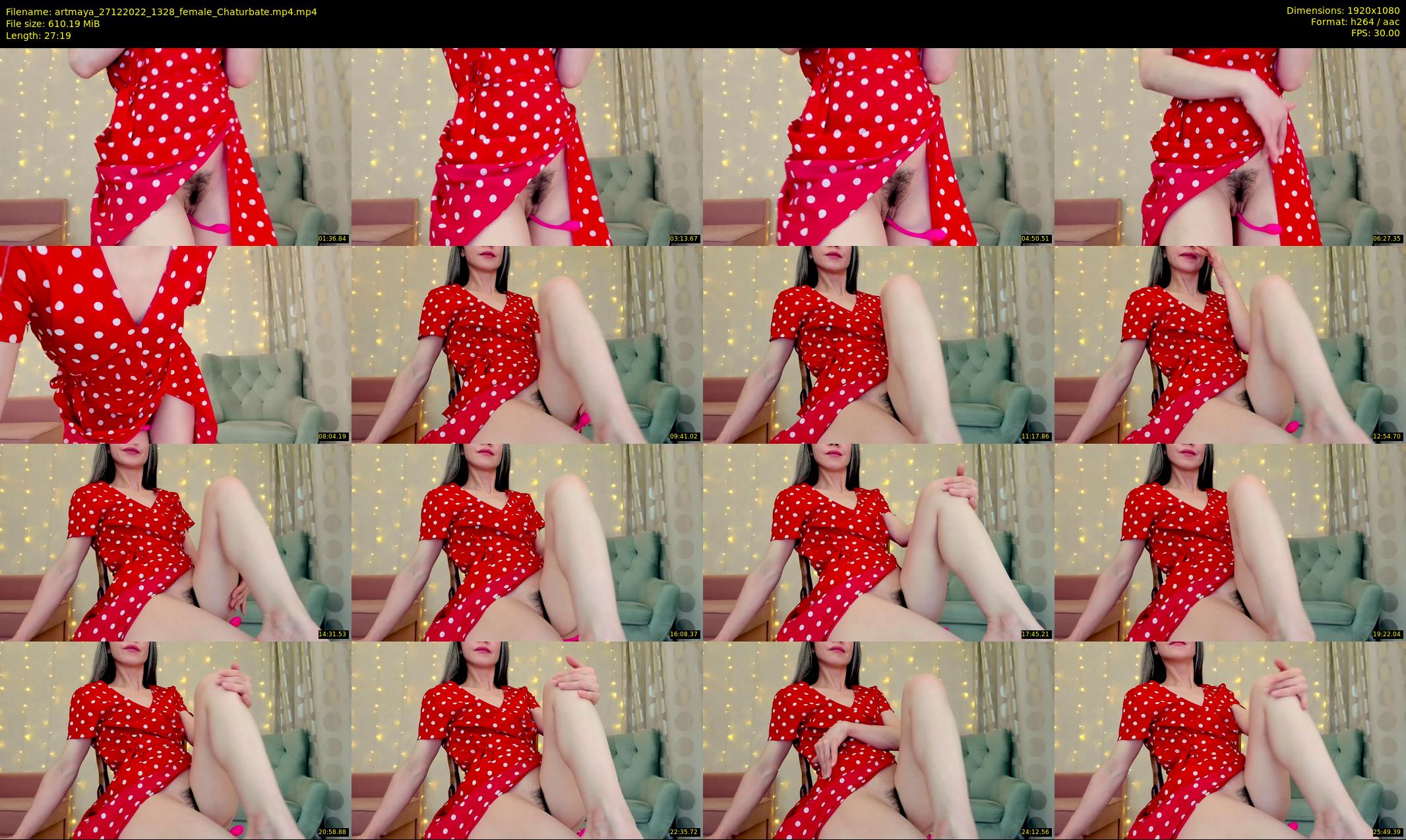 artmaya — 28 minute Chaturbate female cam show recording, 1080p, Dec 27, 2022
