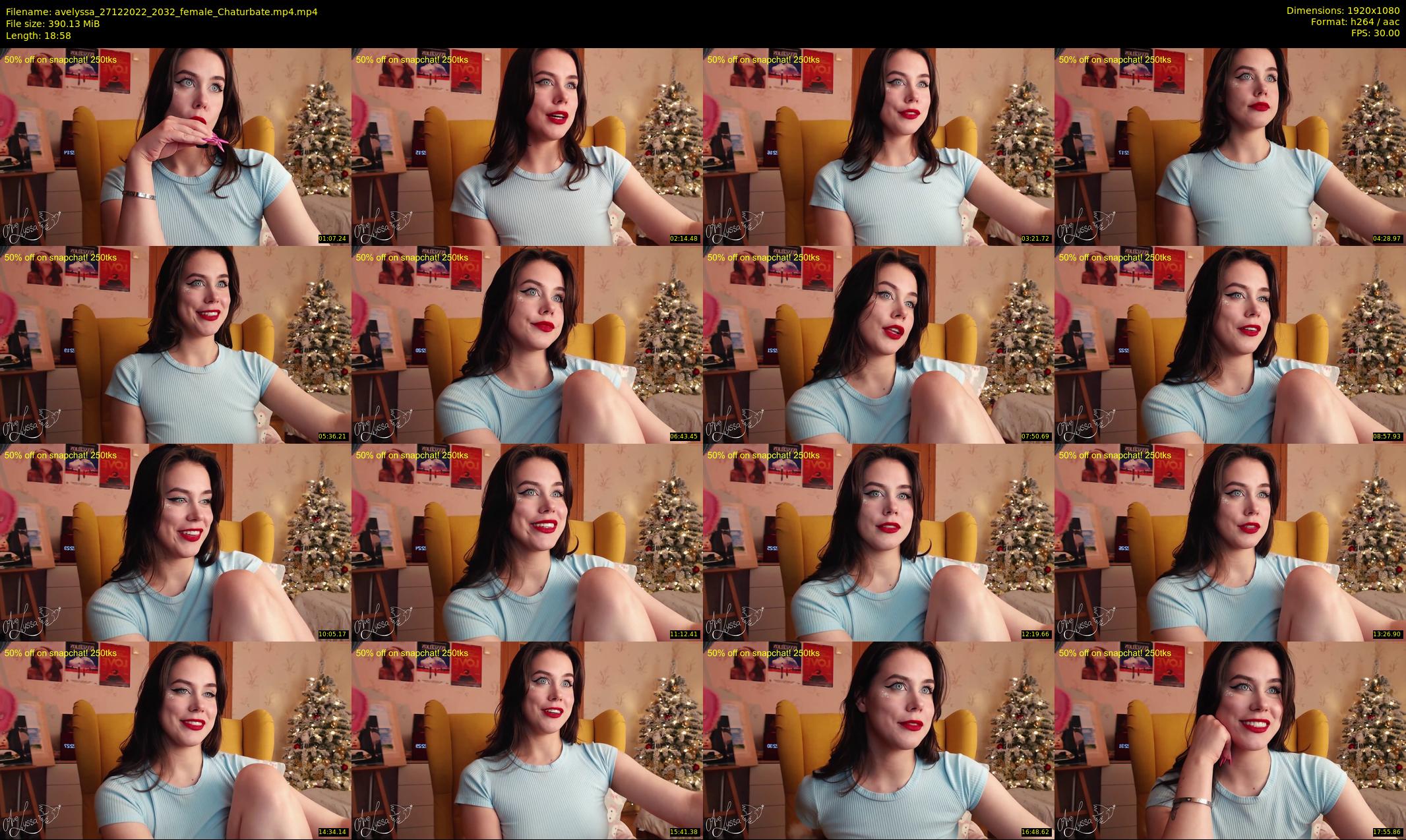 avelyssa — 19 minute Chaturbate female cam show recording, 1080p, Dec 27, 2022