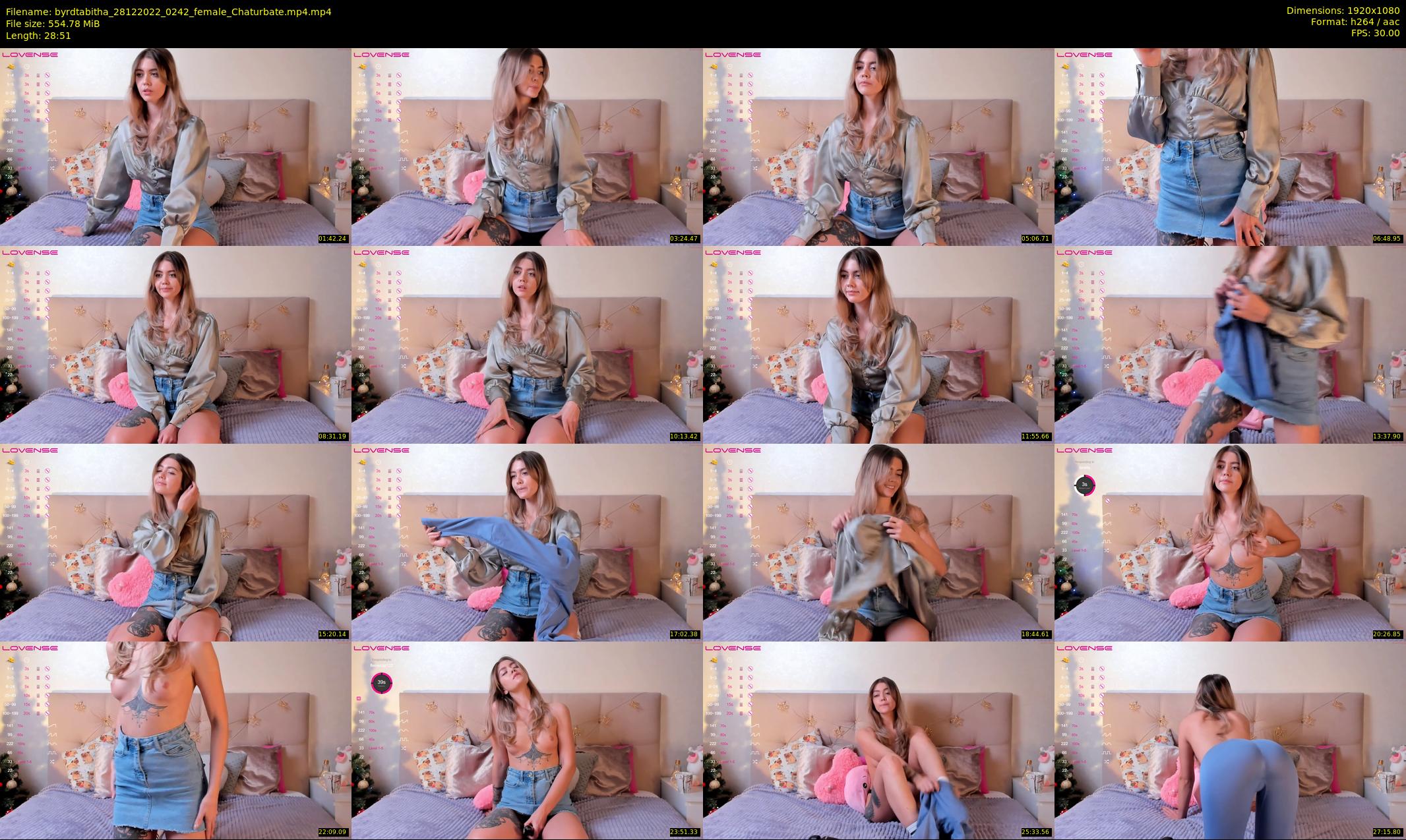 byrdtabitha — 29 minute Chaturbate female cam show recording, 1080p, Dec 28, 2022